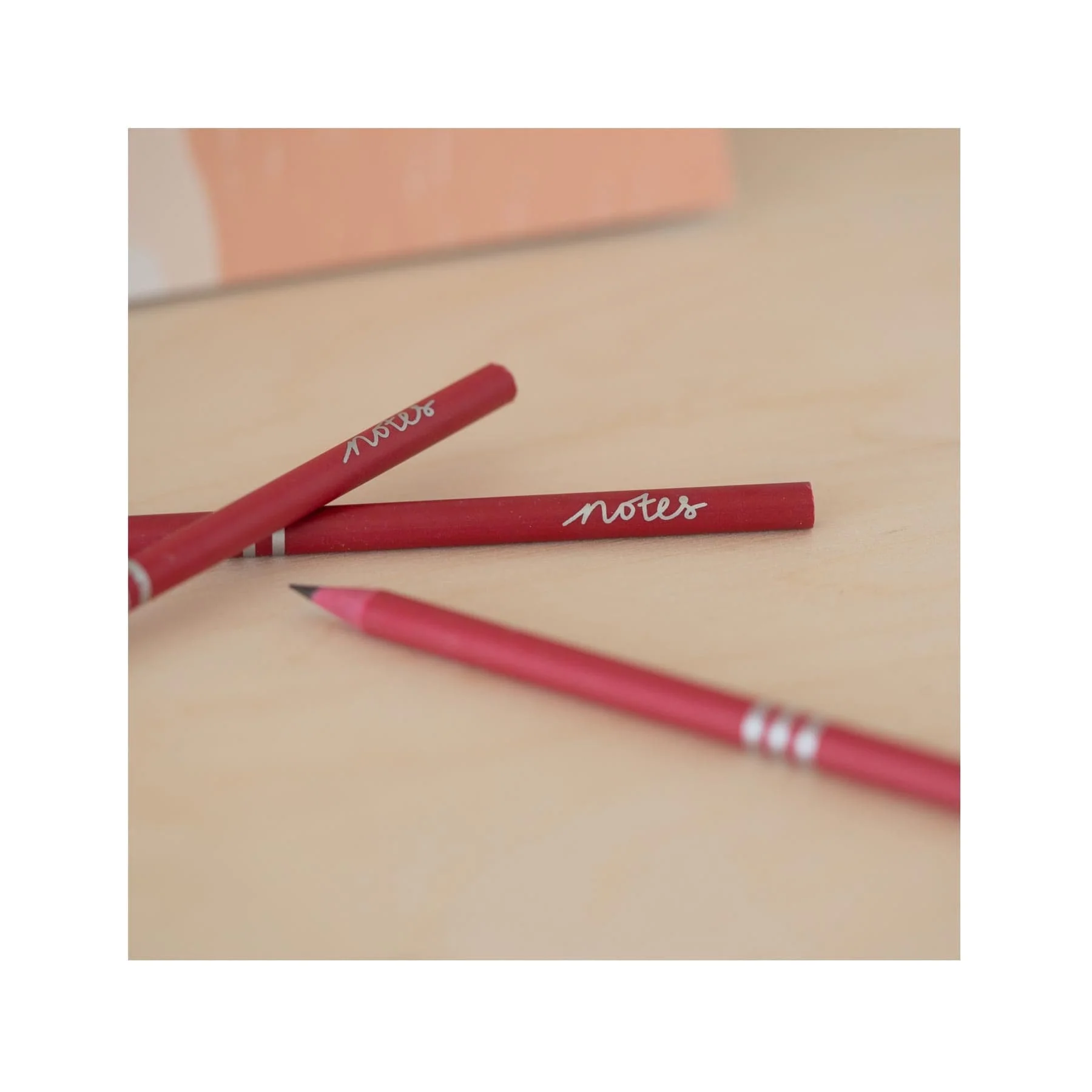 Recycled pencils - coral - Image 2
