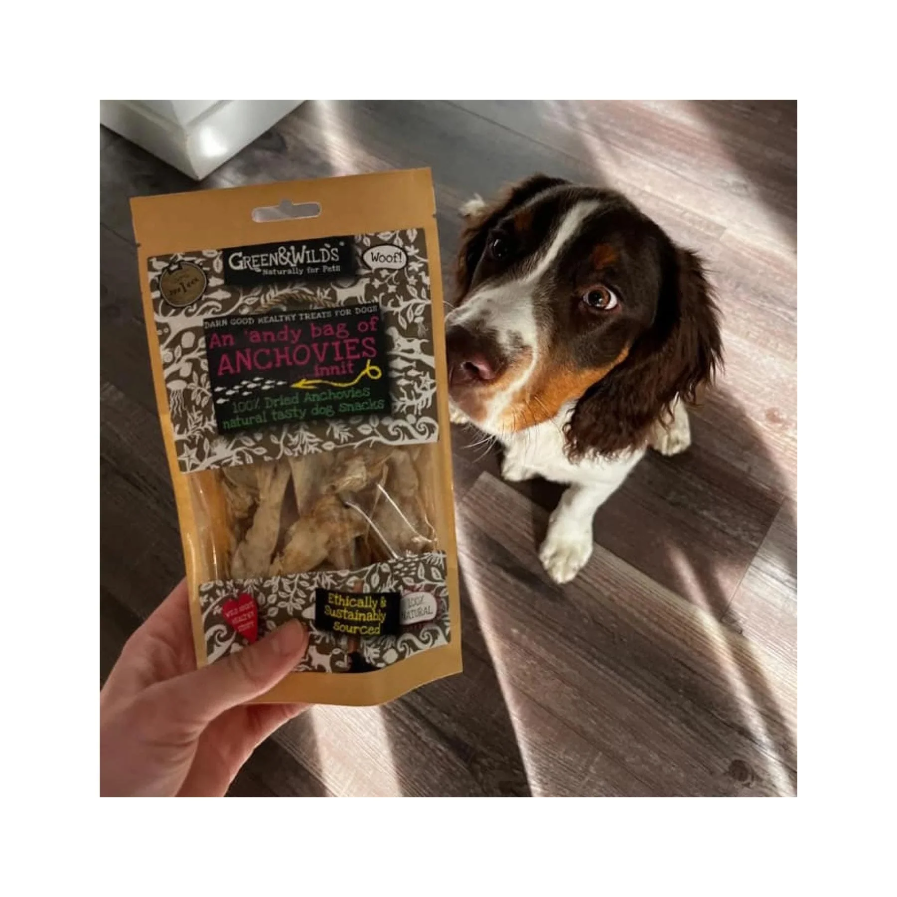 Andy bag of anchovies 50g - Image 2