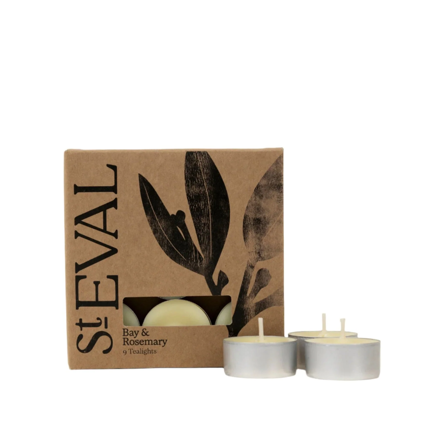 Bay & rosemary scented tealights - Image 2