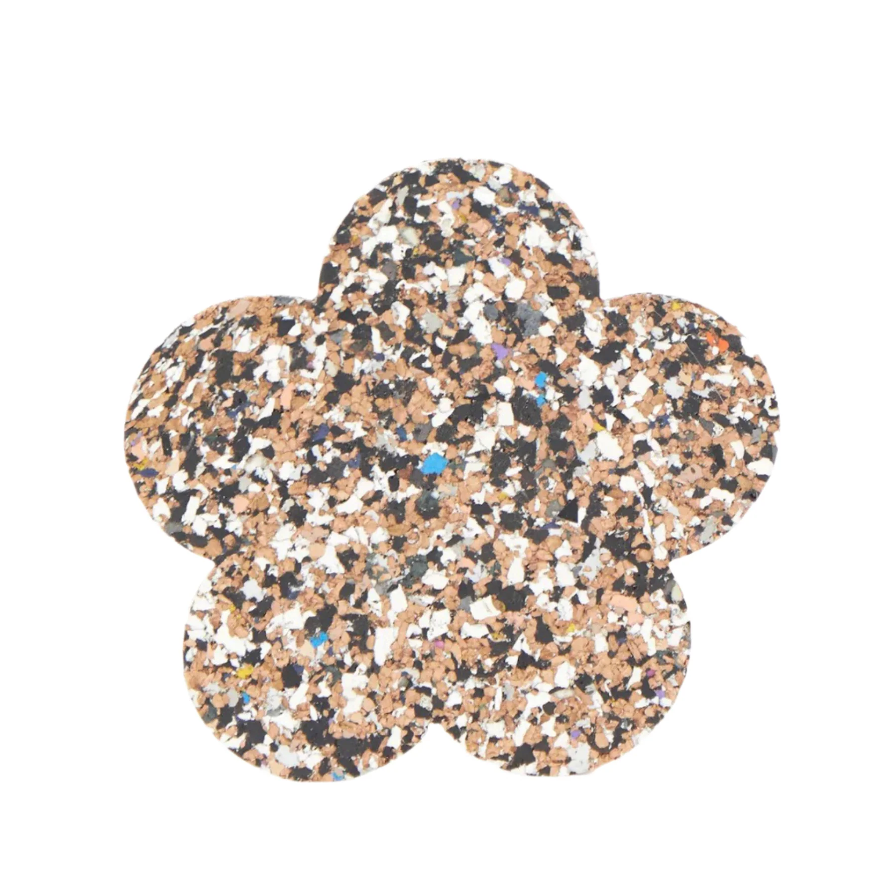 Beach clean flowers coaster set