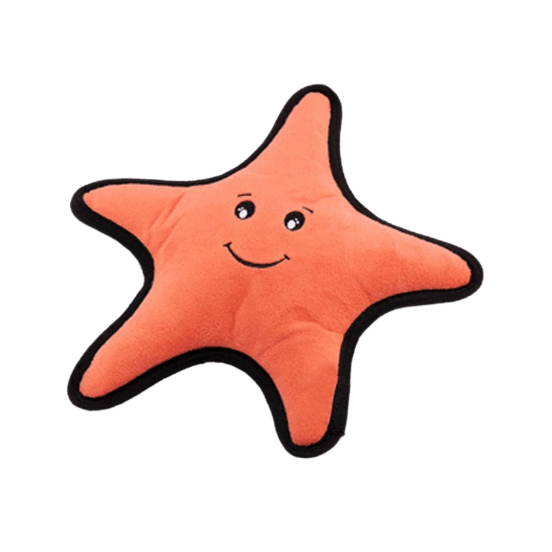 Plush starfish dog toy