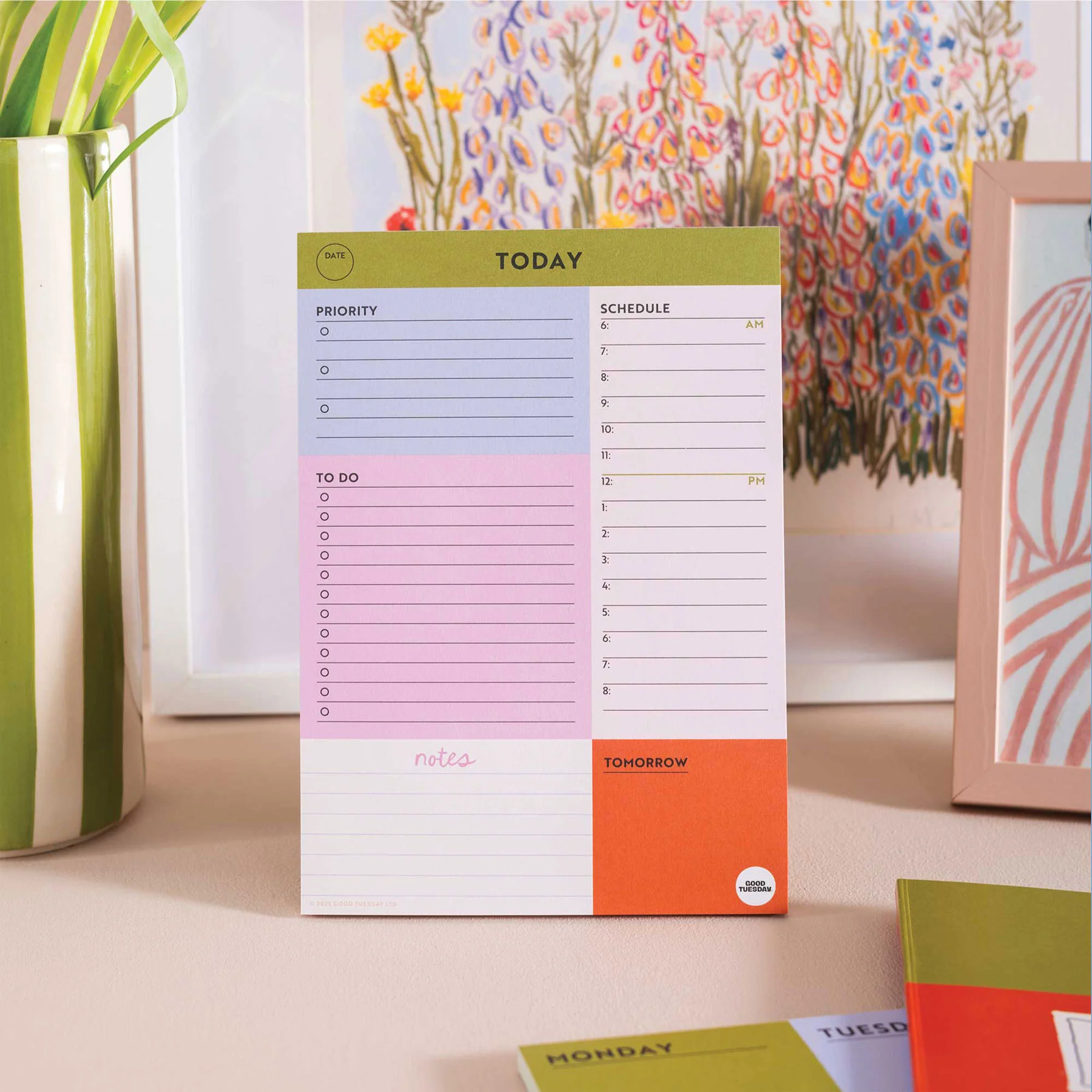 Block my life A5 daily planner pad - Image 3