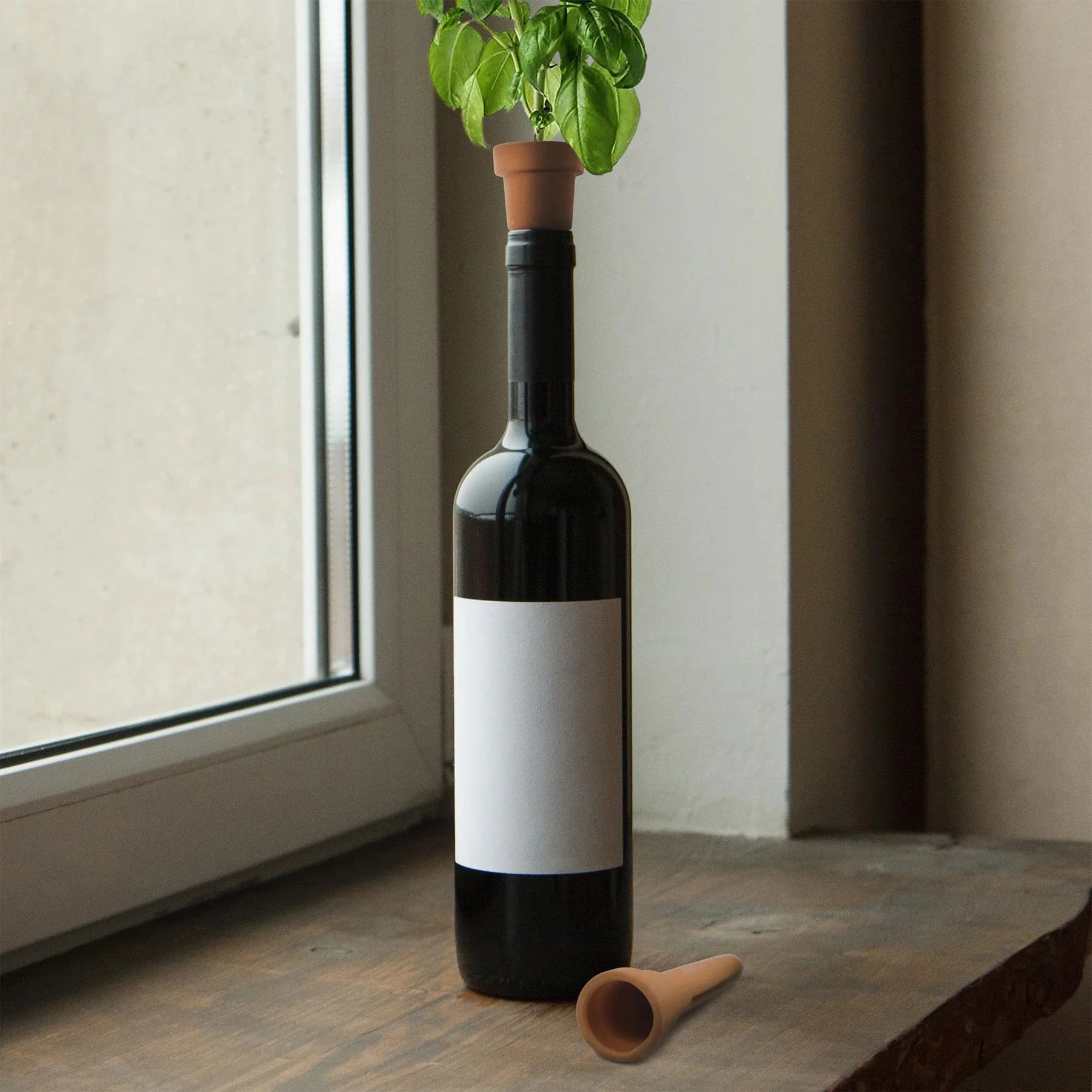 Bottle top herb planters - Image 4