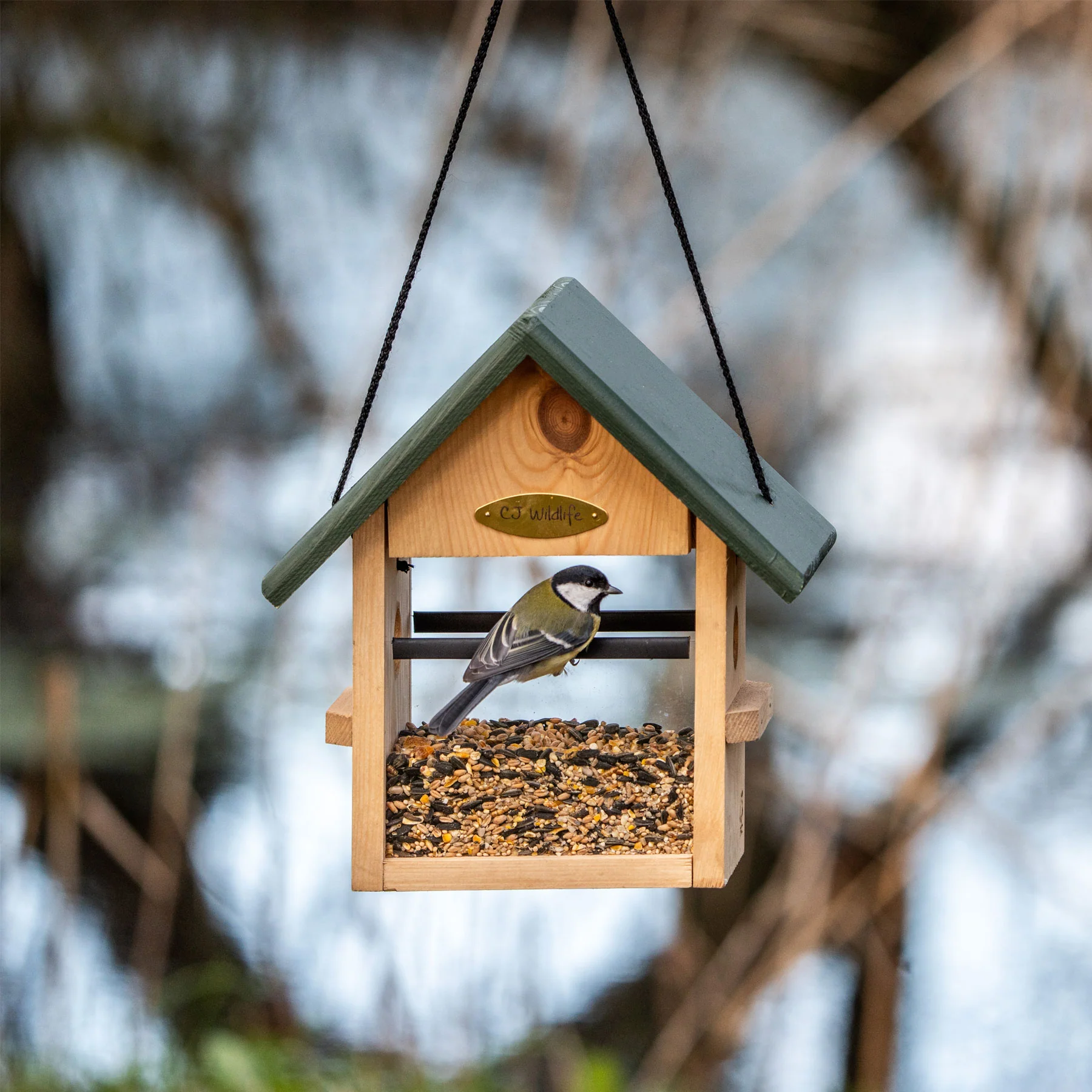 Breda hanging bird seed feeder - Image 3