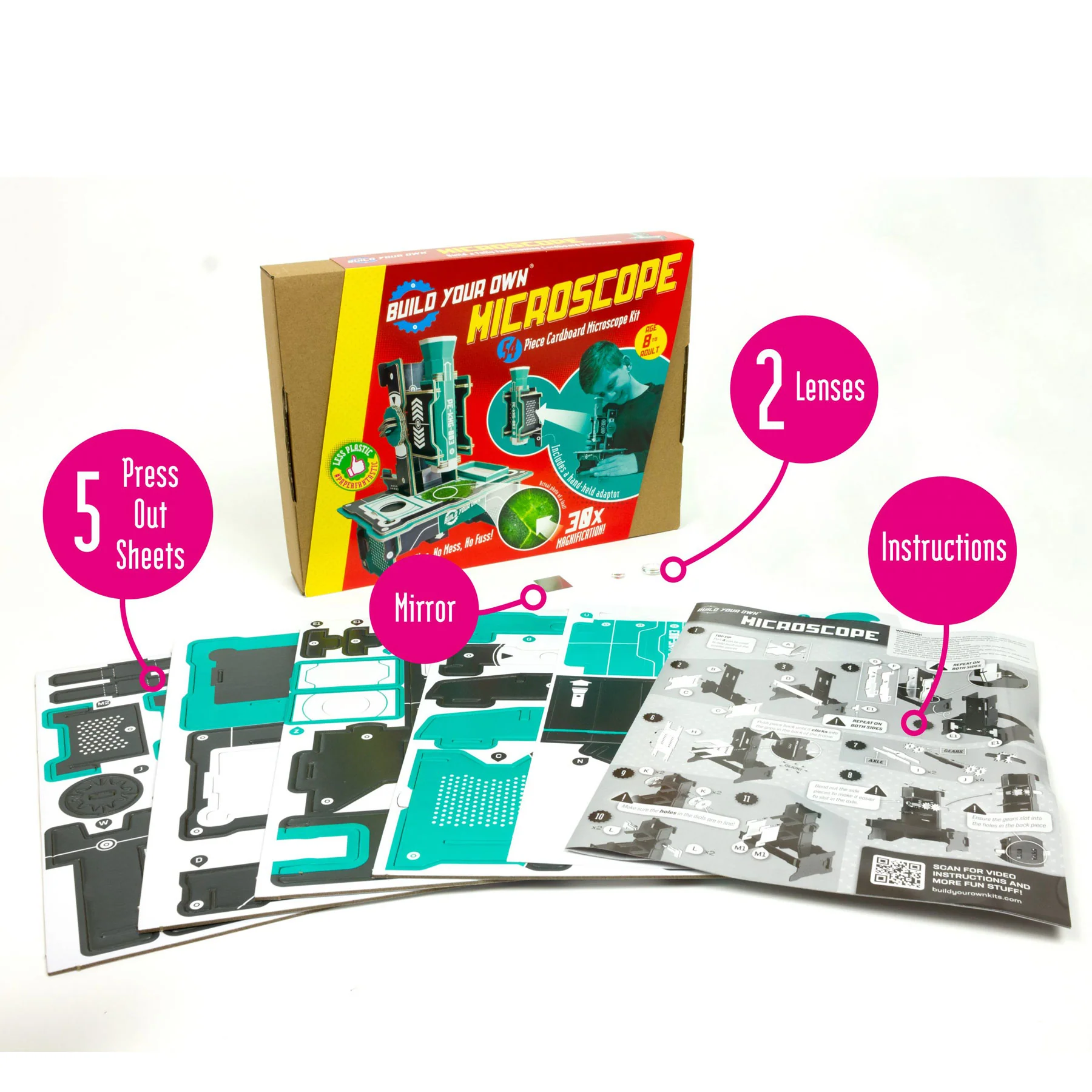 Build your own microscope kit - Image 2