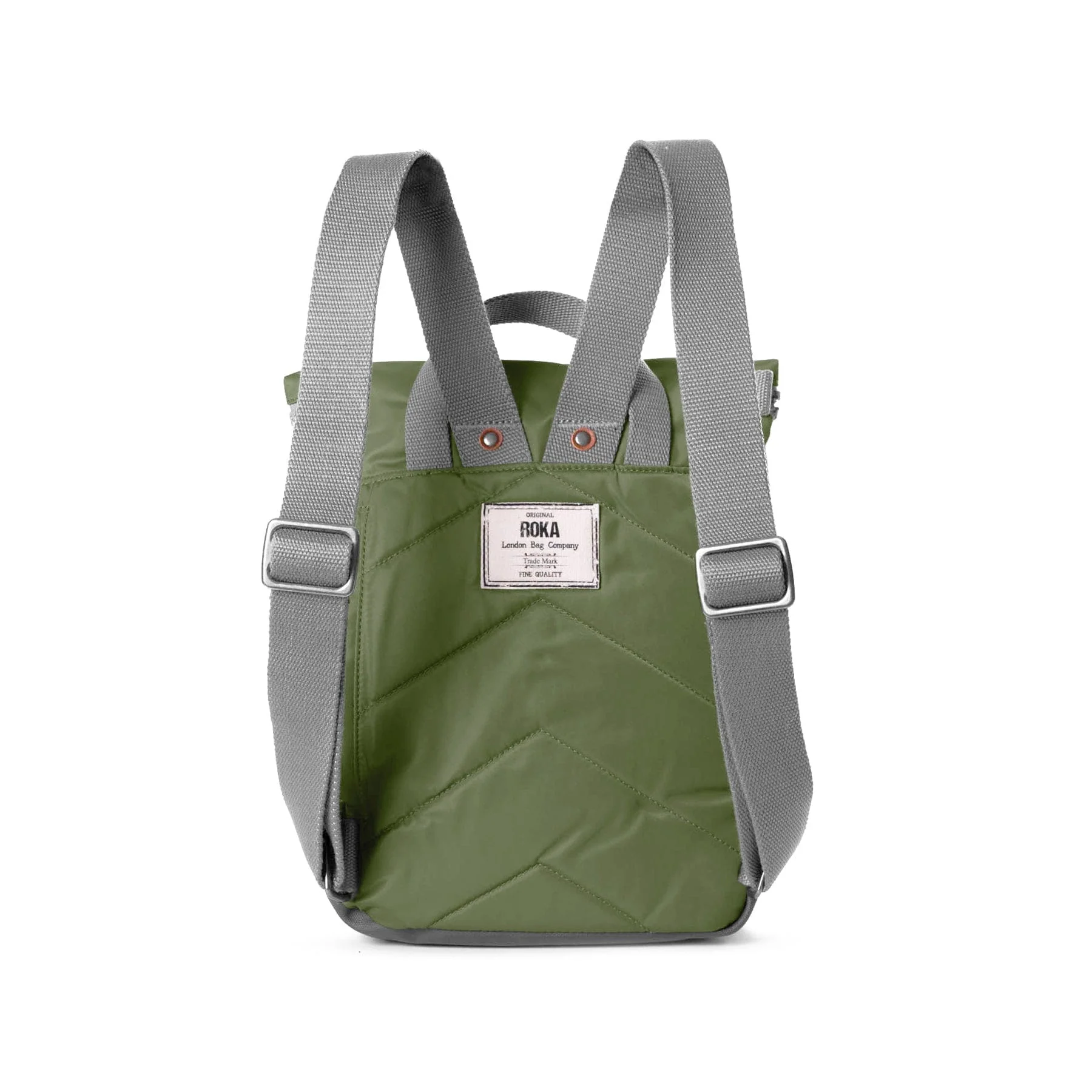 Canfield B avocado recycled nylon backpack - Image 3