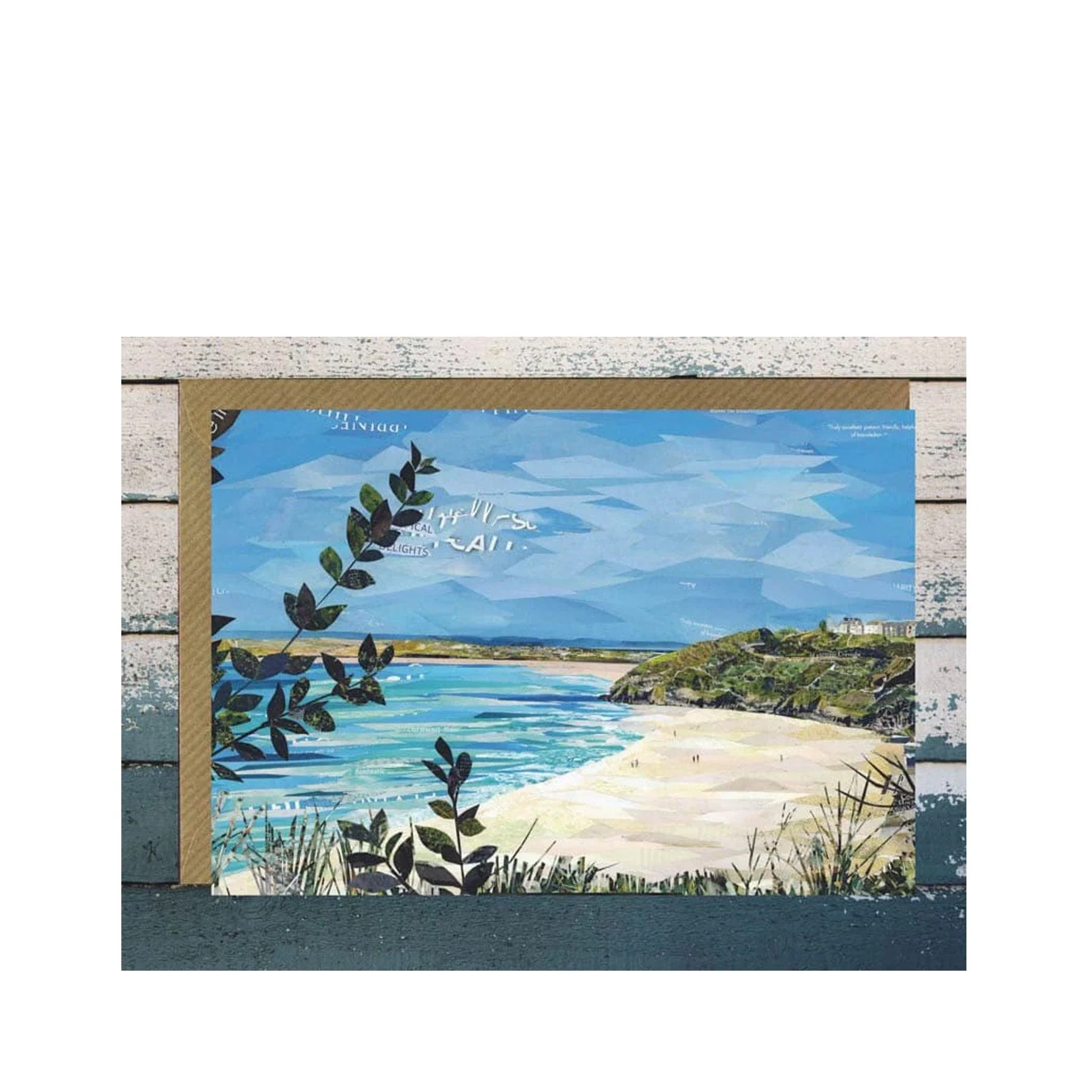 Carbis Bay St Ives greetings card - Image 2