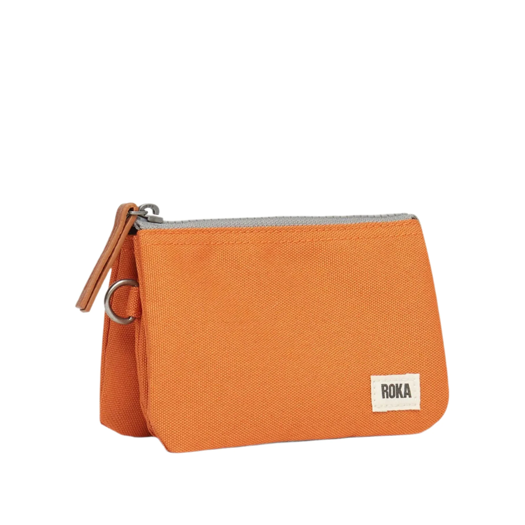 Carnaby atomic orange recycled canvas wallet - Image 2