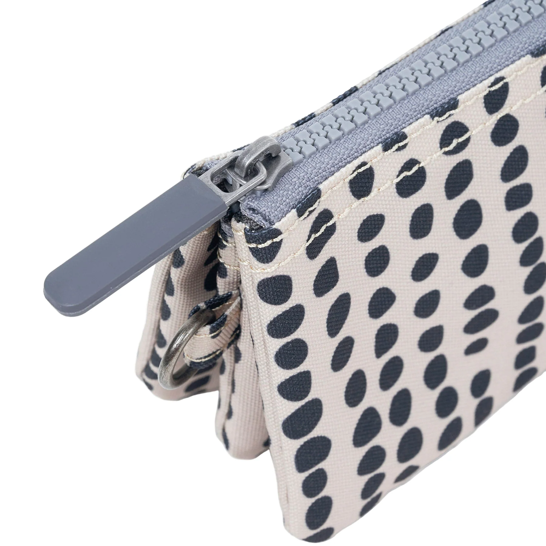 Carnaby linear dot recycled canvas wallet - Image 4