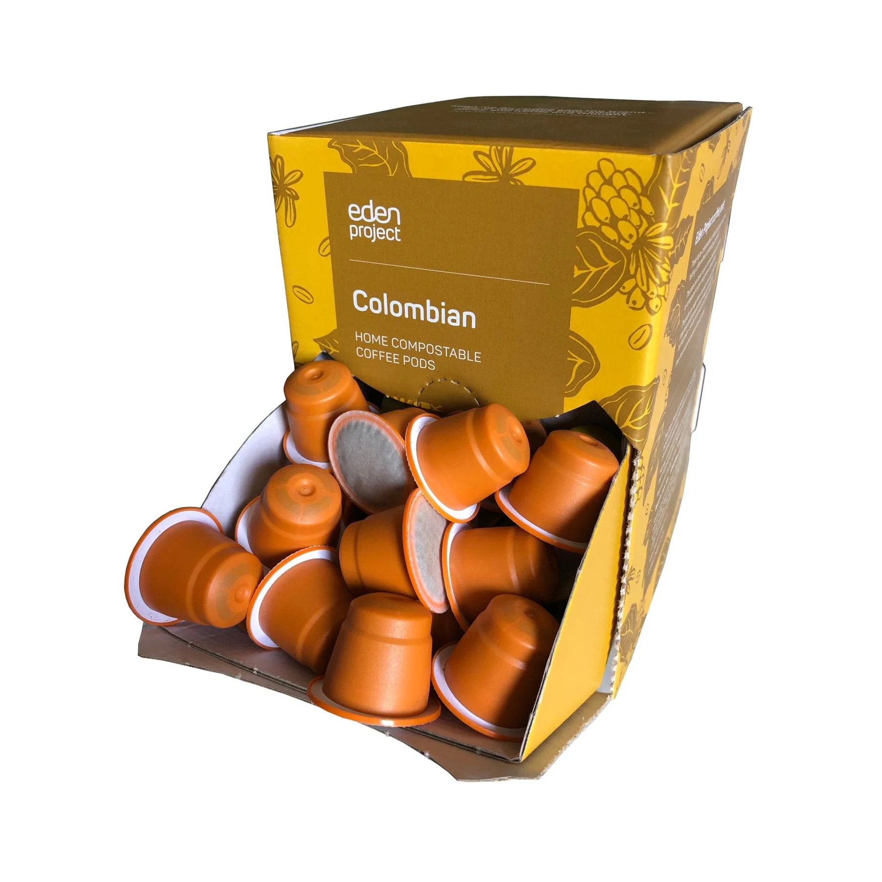 100 Colombian compostable coffee capsules