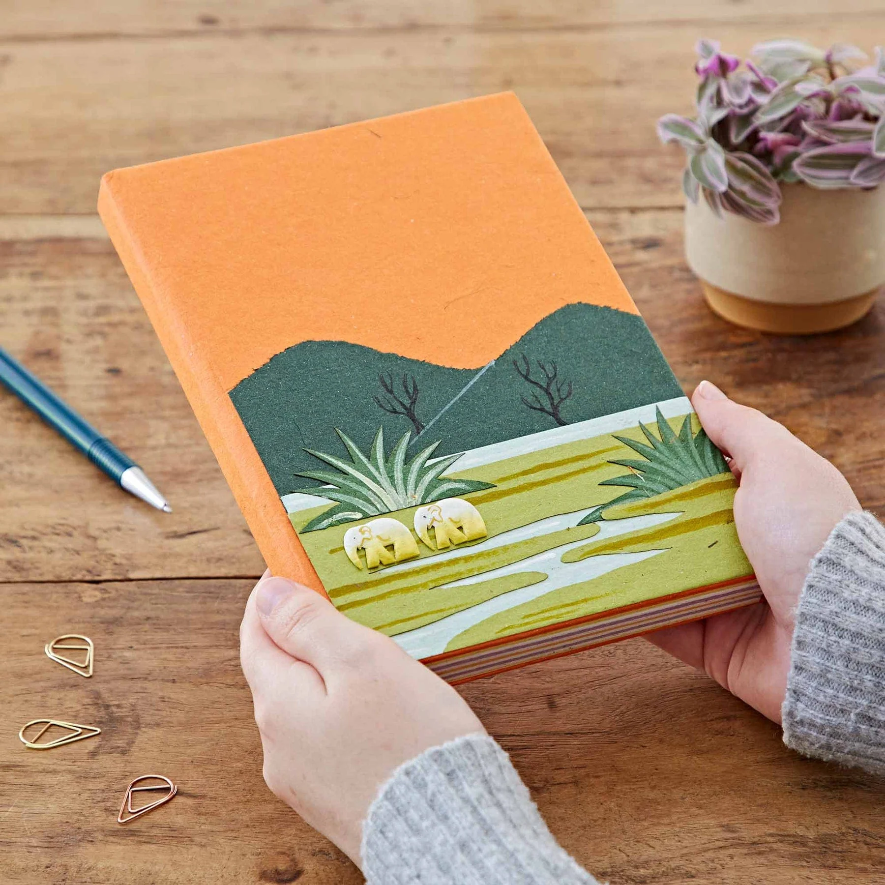 Elephant poo large notebook (sold singly) - Image 6