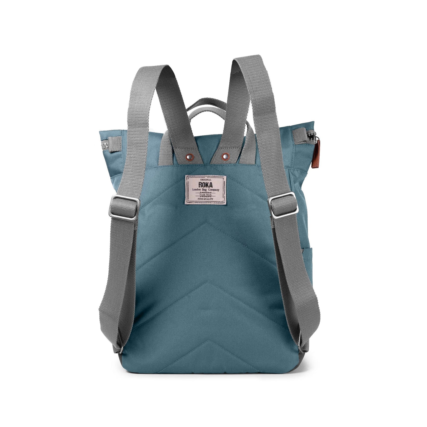 Finchley A airforce recycled canvas backpack - Image 3
