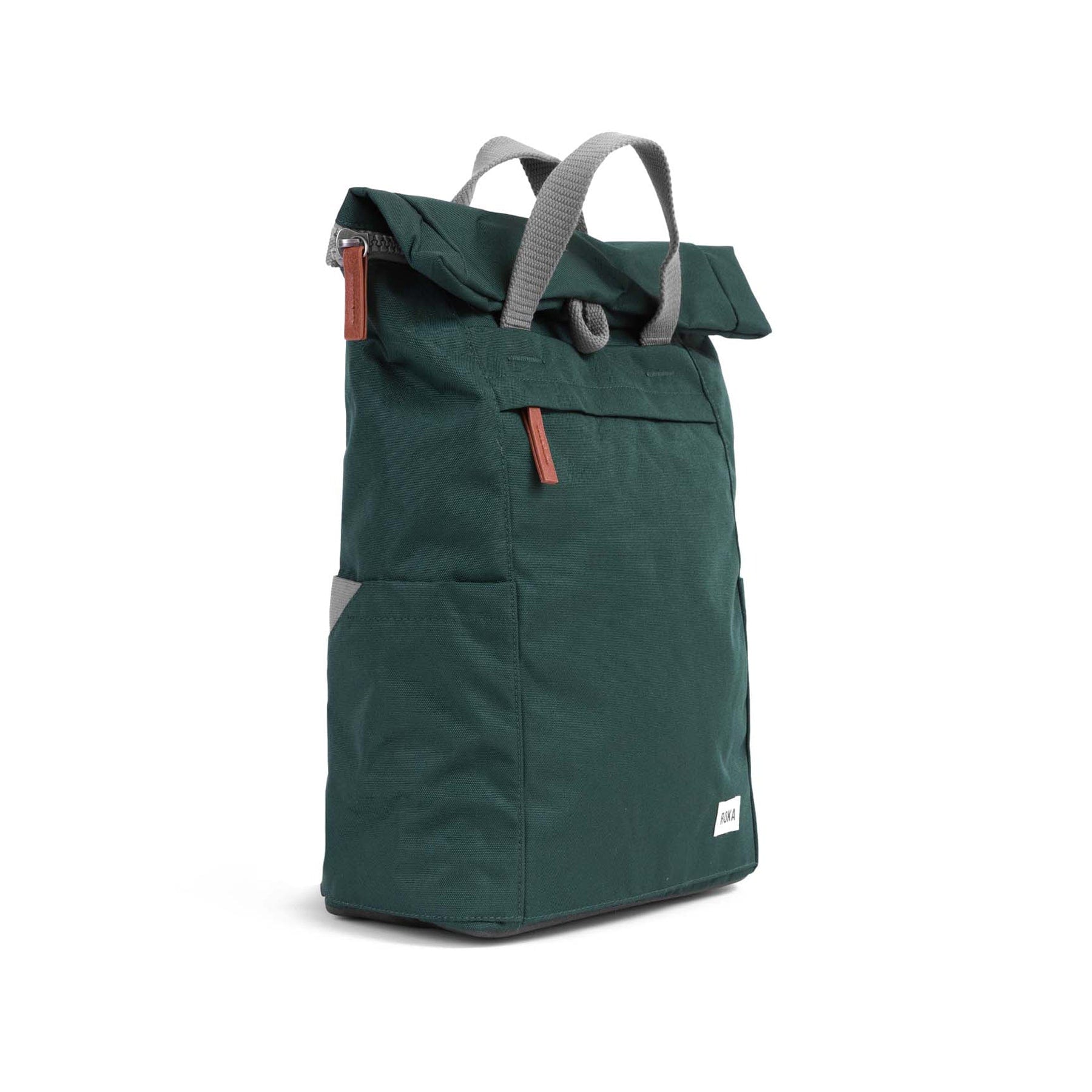 Finchley A forest recycled canvas backpack - Image 2