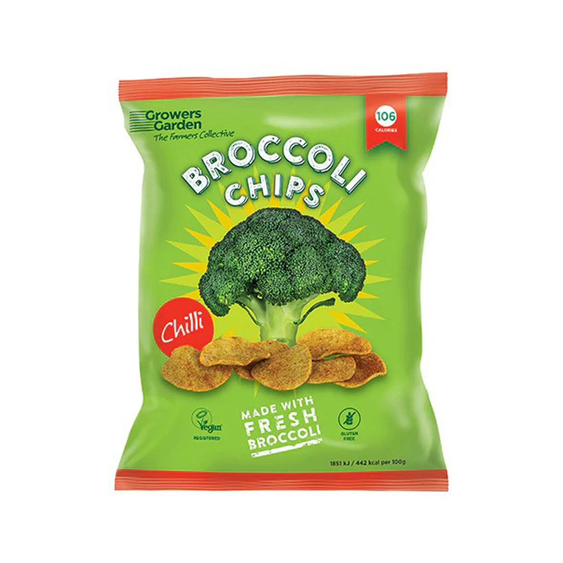 Broccoli chips chilli 84g