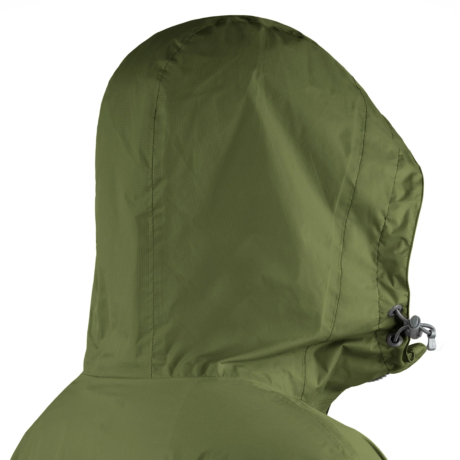 Holborn jacket avocado recycled nylon ripstop - Image 7
