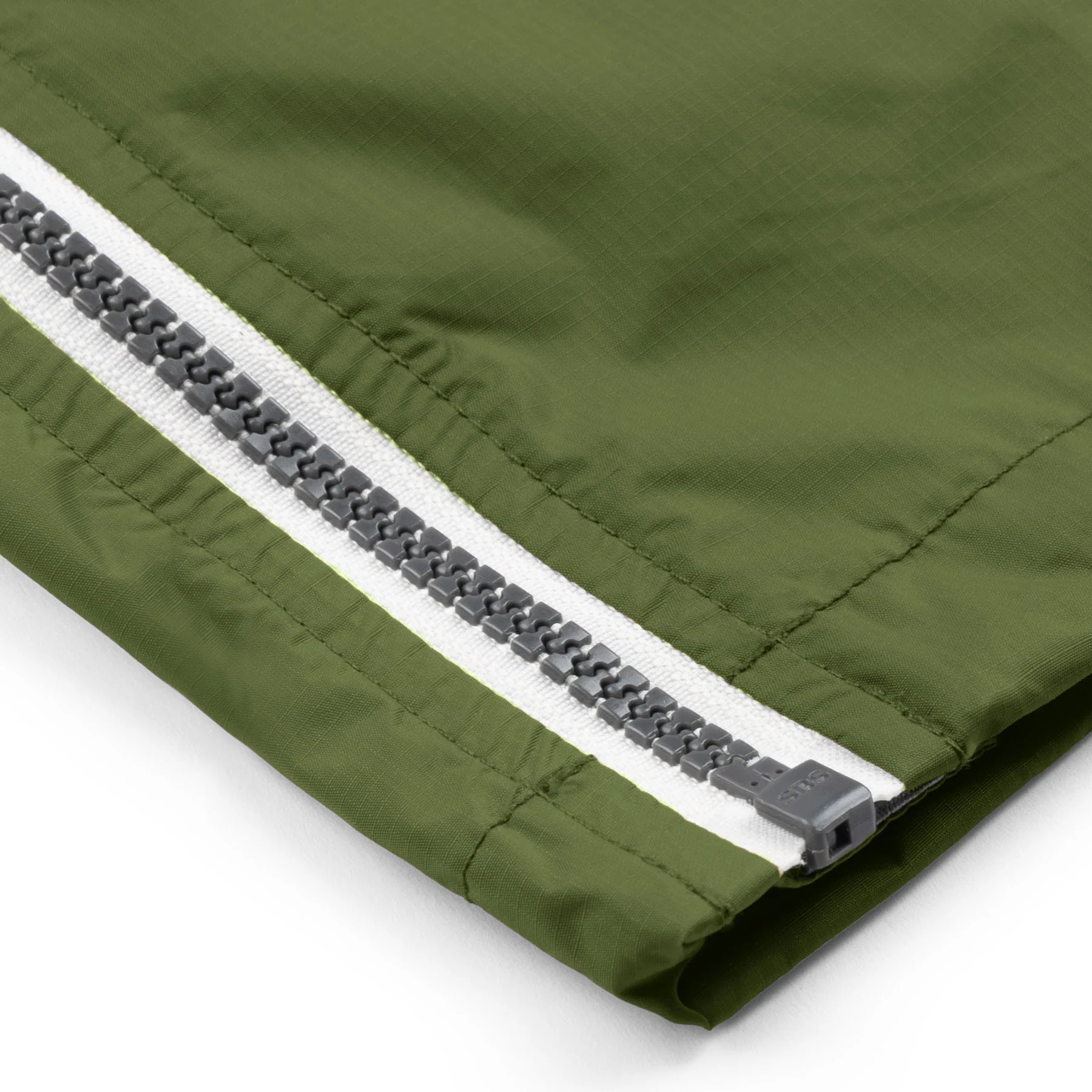 Holborn jacket avocado recycled nylon ripstop - Image 8