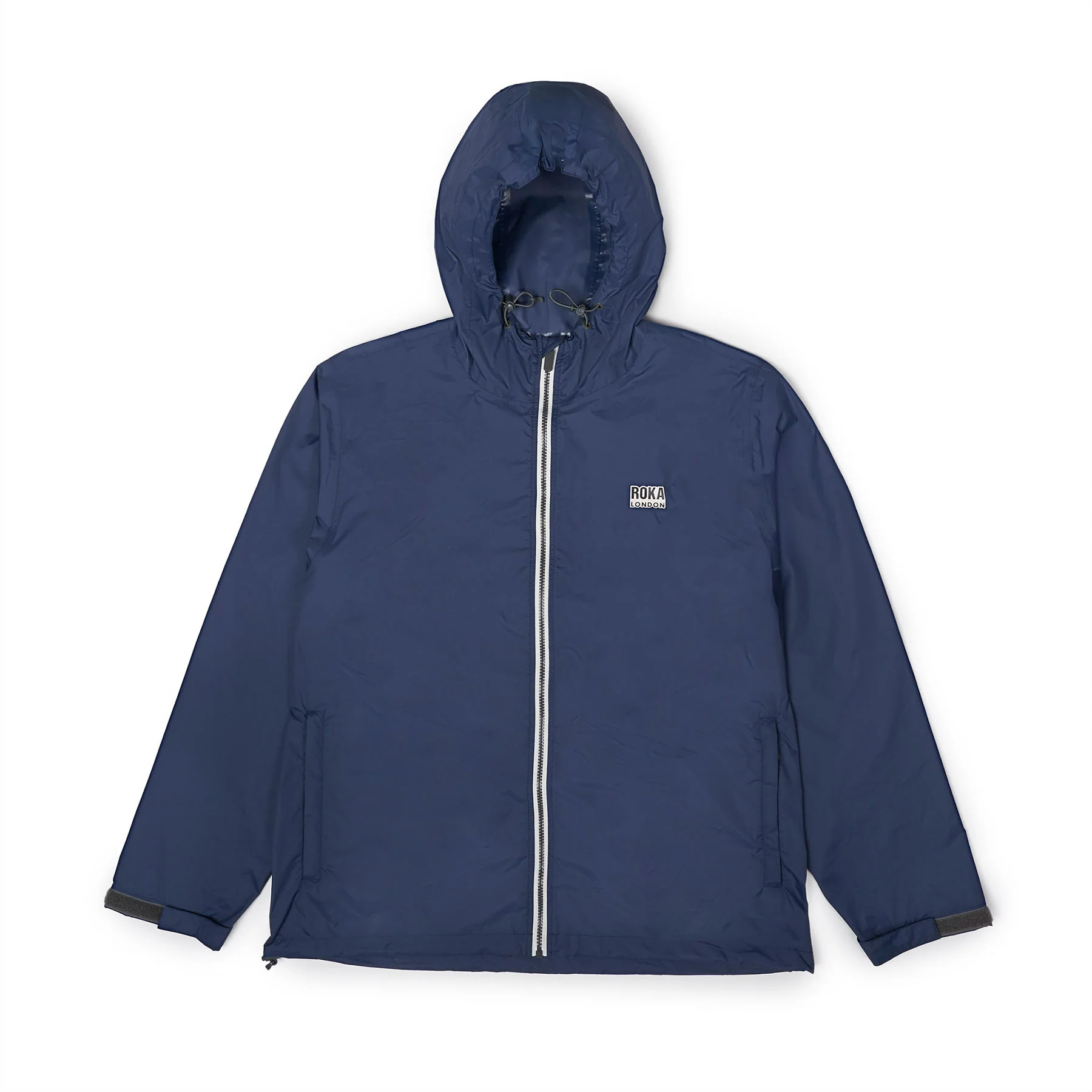 Holborn jacket deep blue recycled nylon ripstop - Image 2