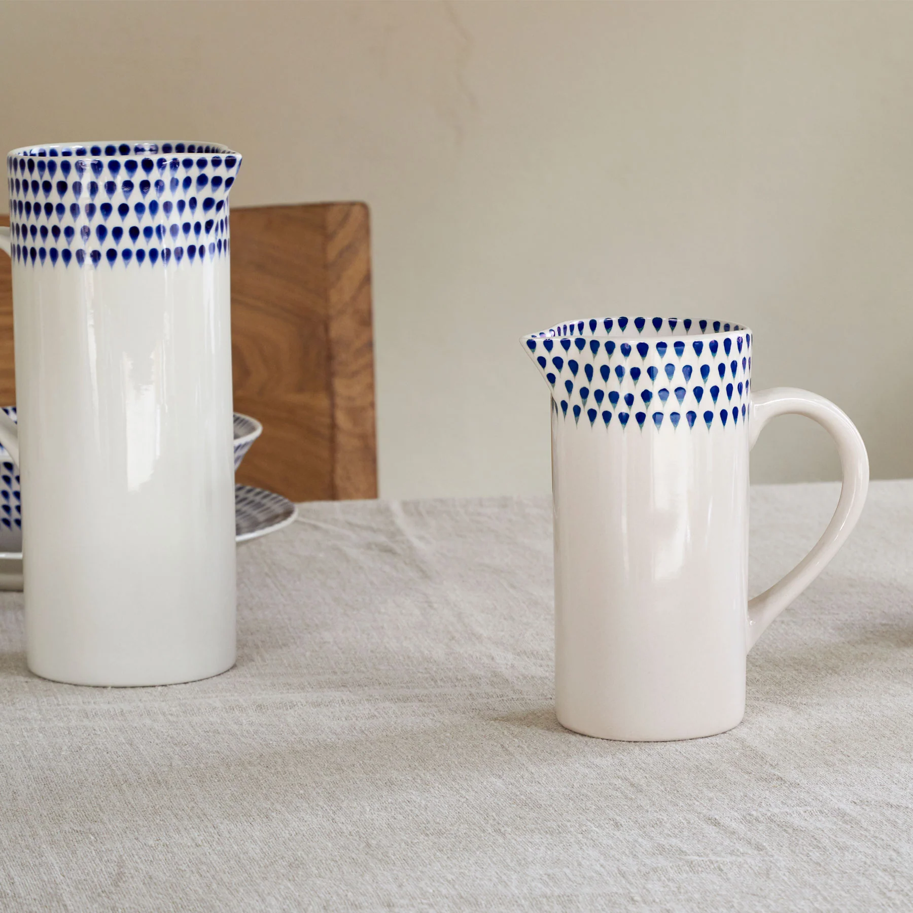 Indigo drop jug small - Image 3