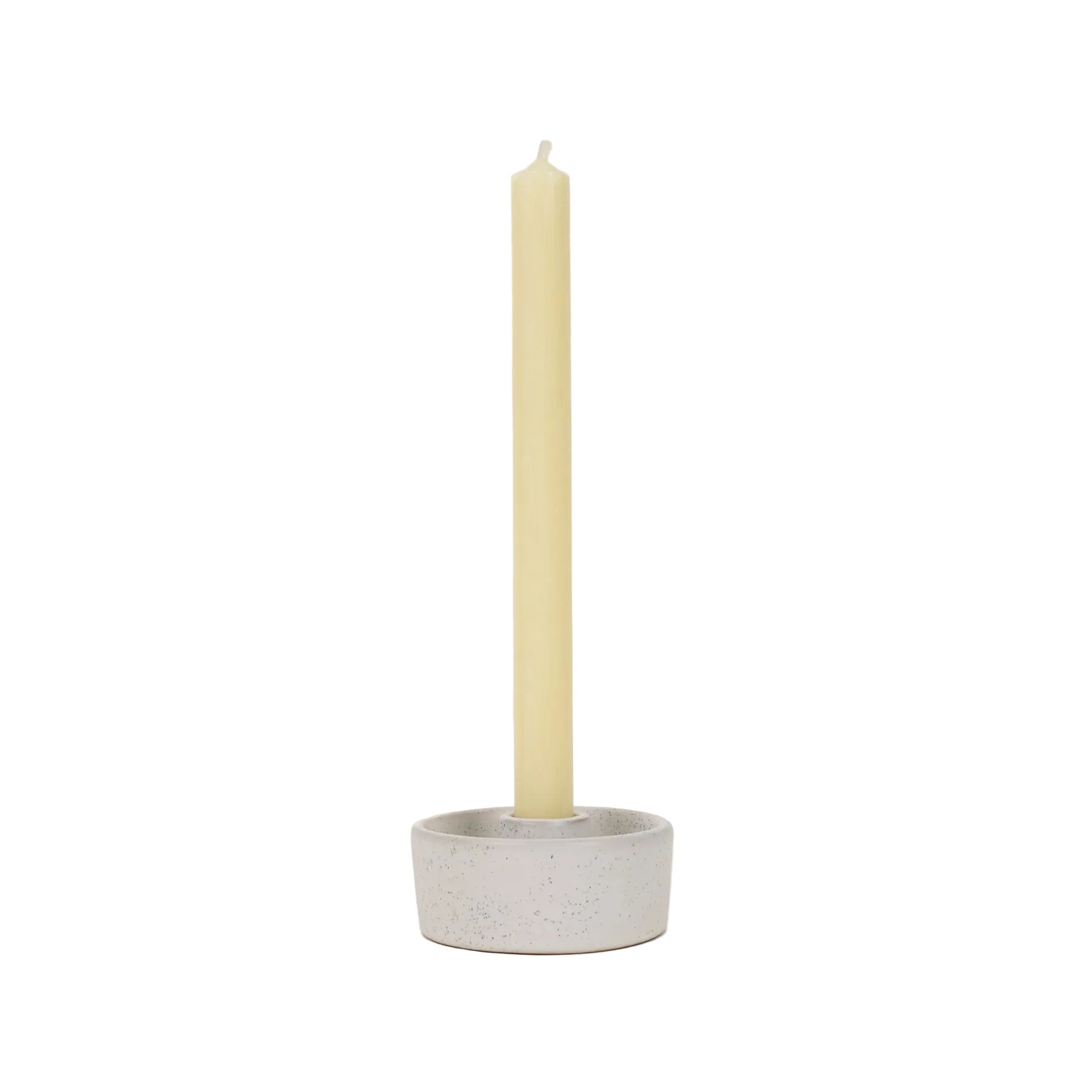 Ivory dinner candle 7/8" x 10" - Image 2