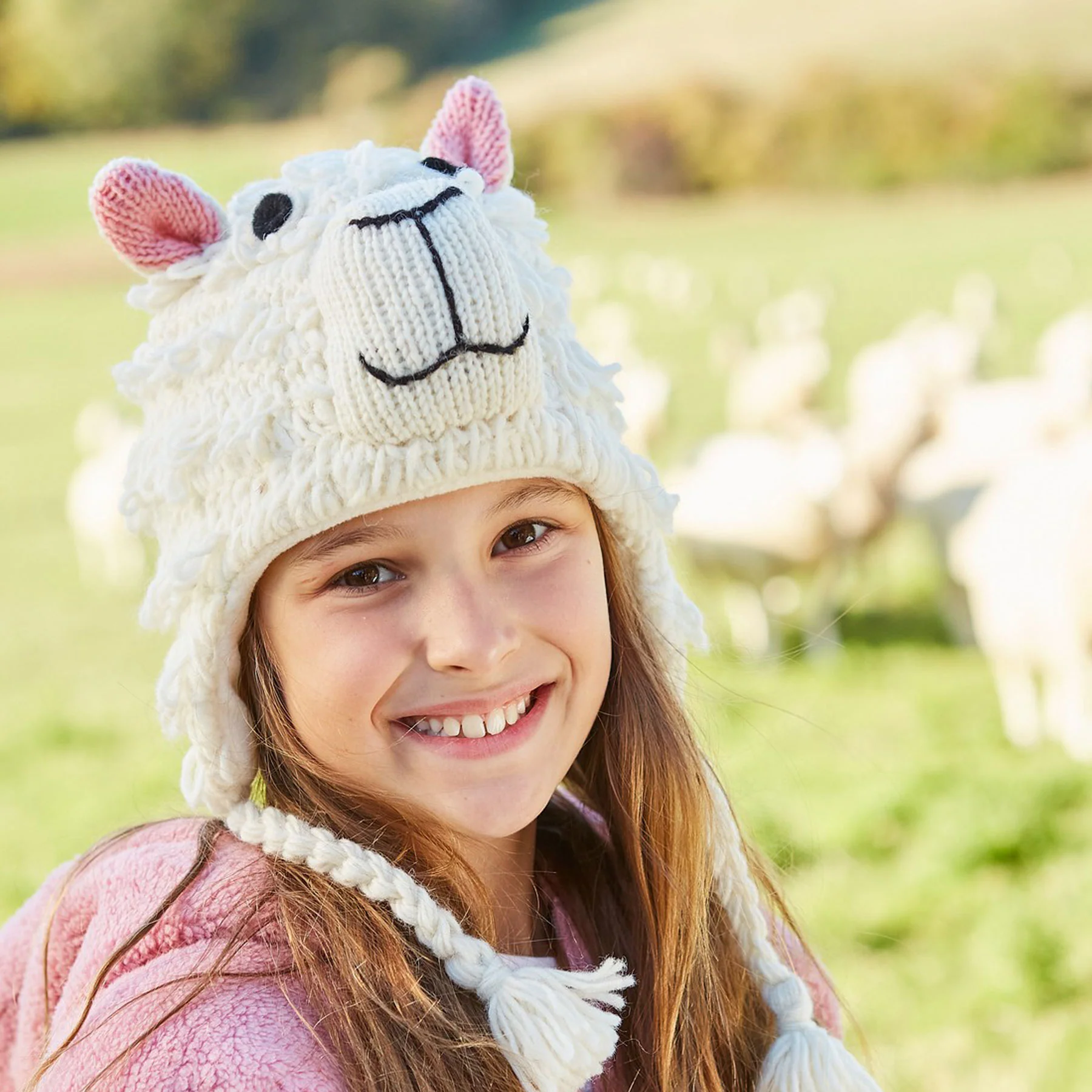 Kids animal hat sheep - Image 2