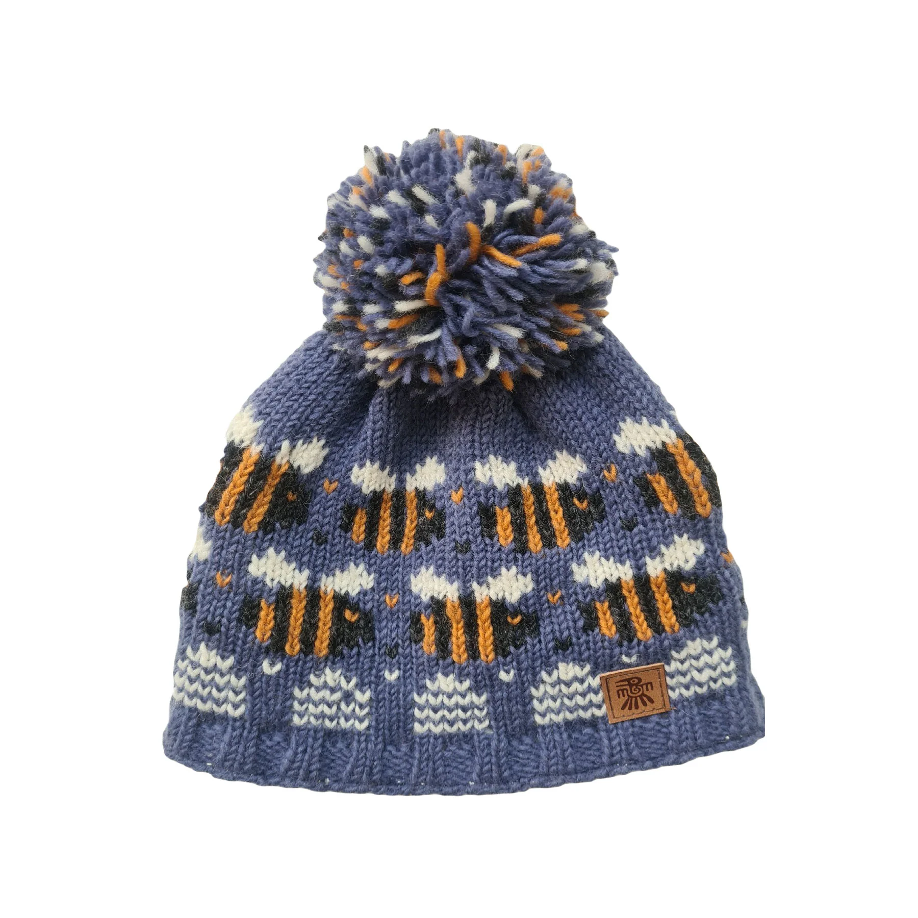 Kids beehive bobble beanie - Image 2