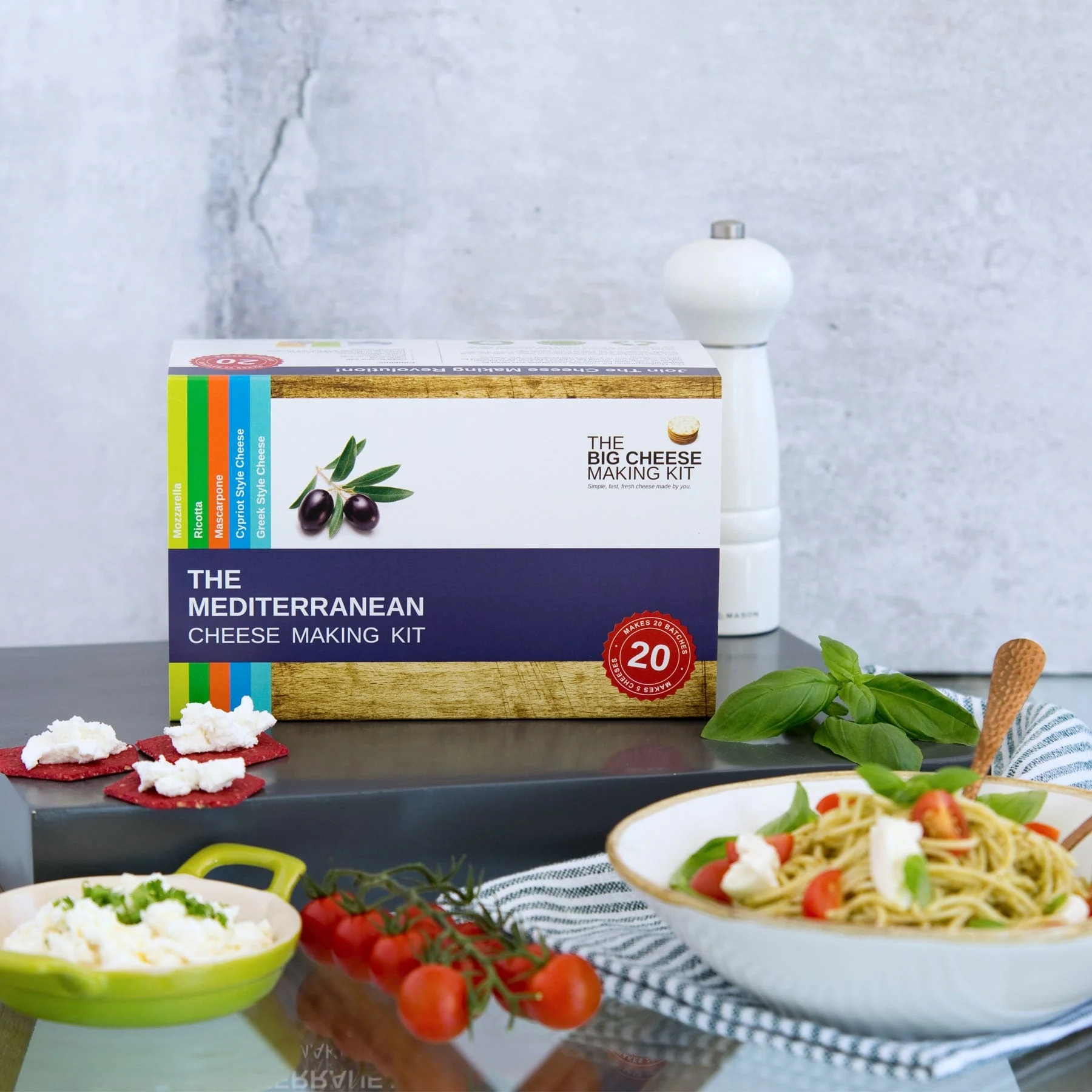 Mediterranean cheese making kit - Image 3