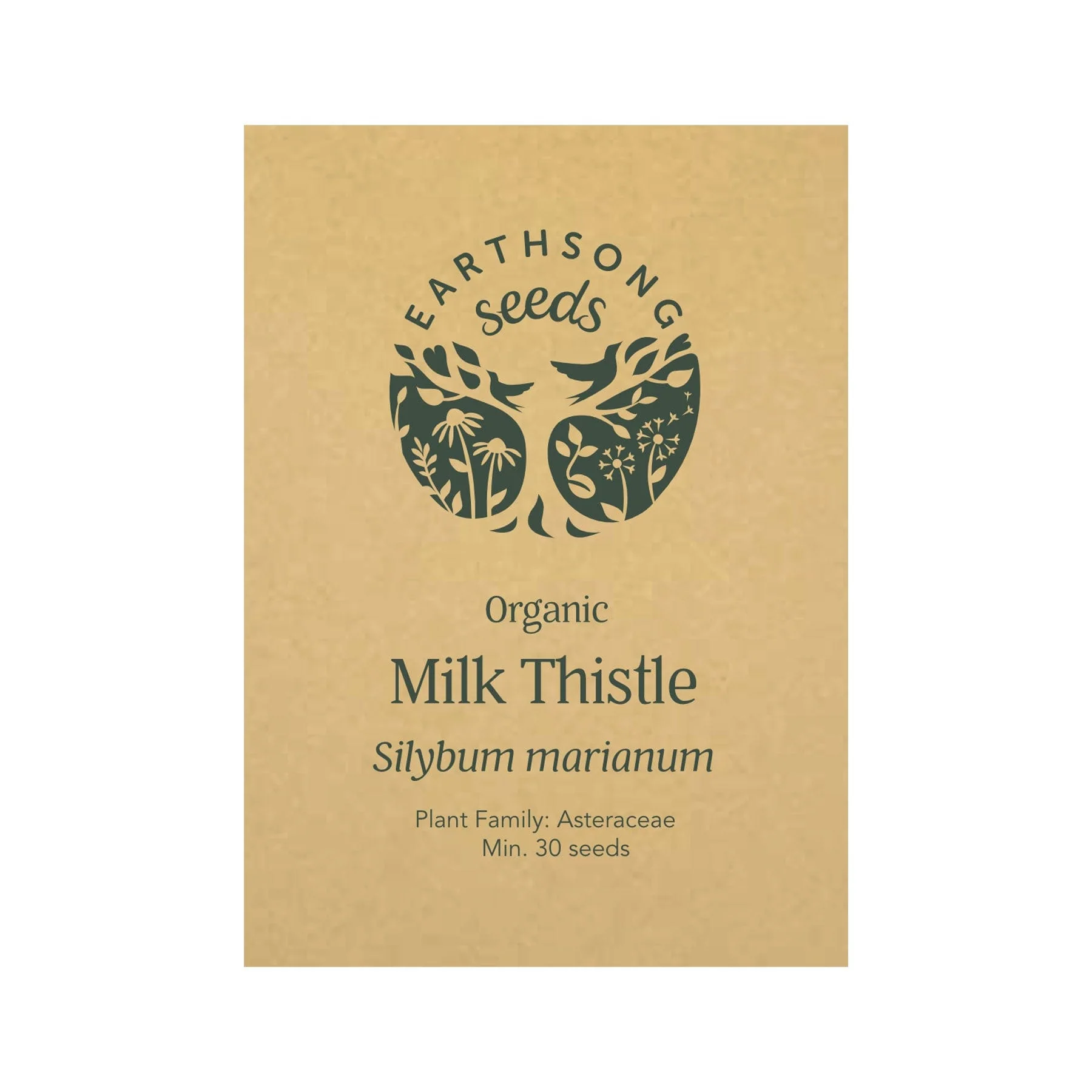 Milk thistle seed pack