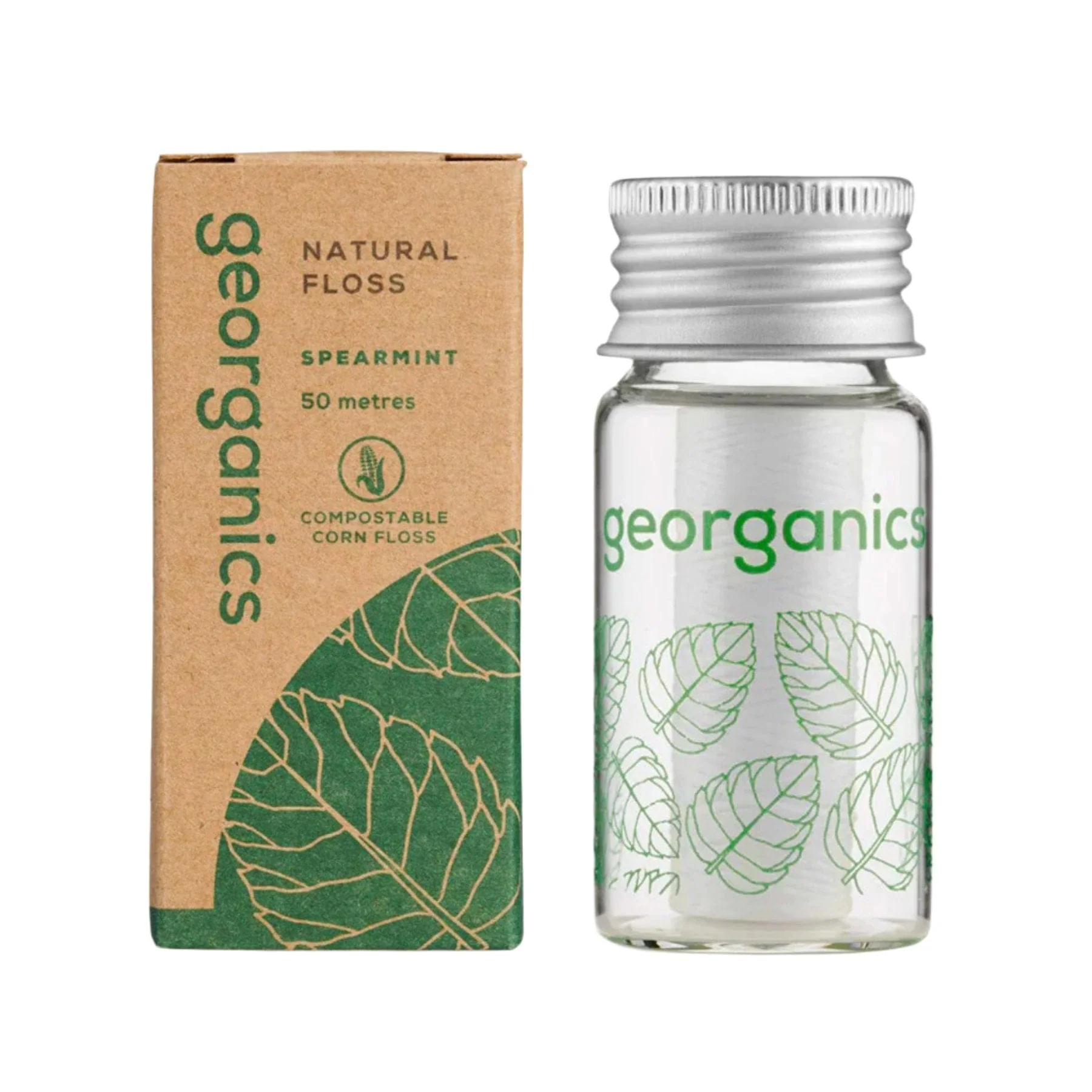 Natural tooth floss - spearmint - Image 2