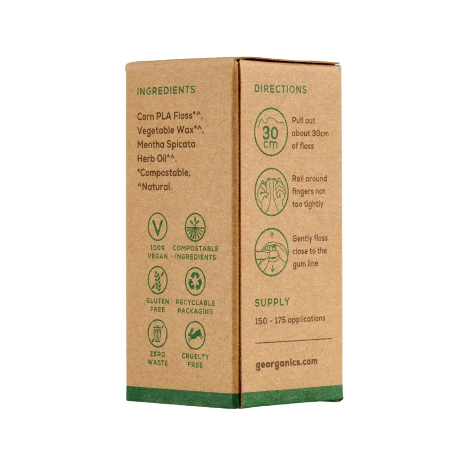 Natural tooth floss - spearmint - Image 3