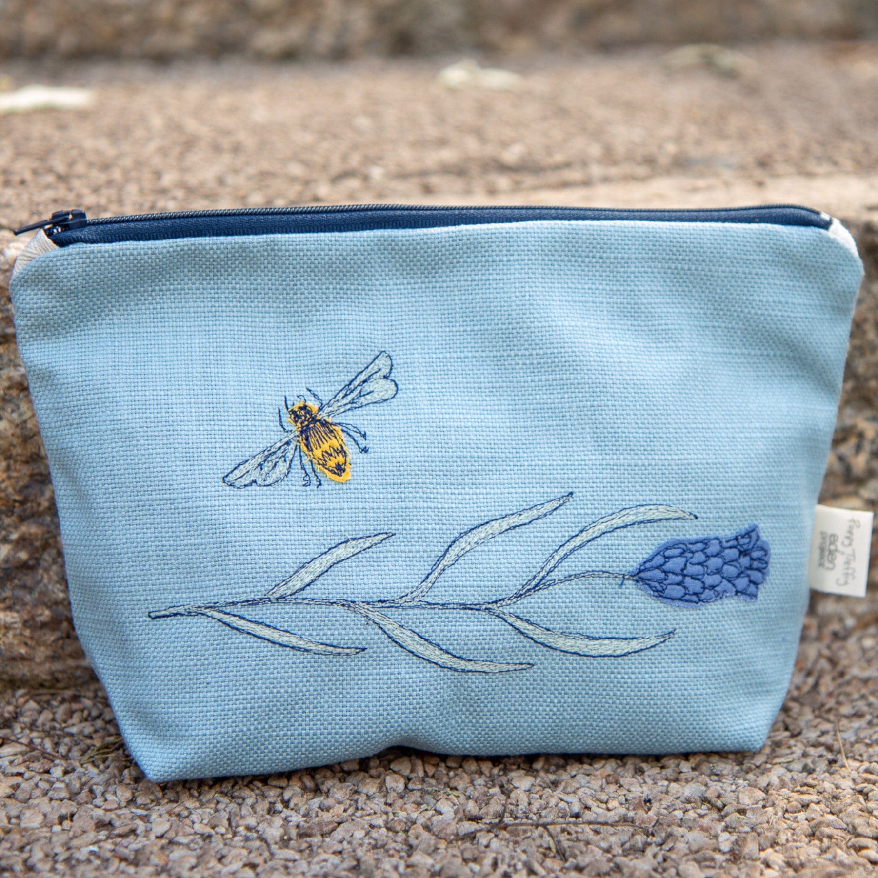 Mediterranean embroidered make up bag - Image 2