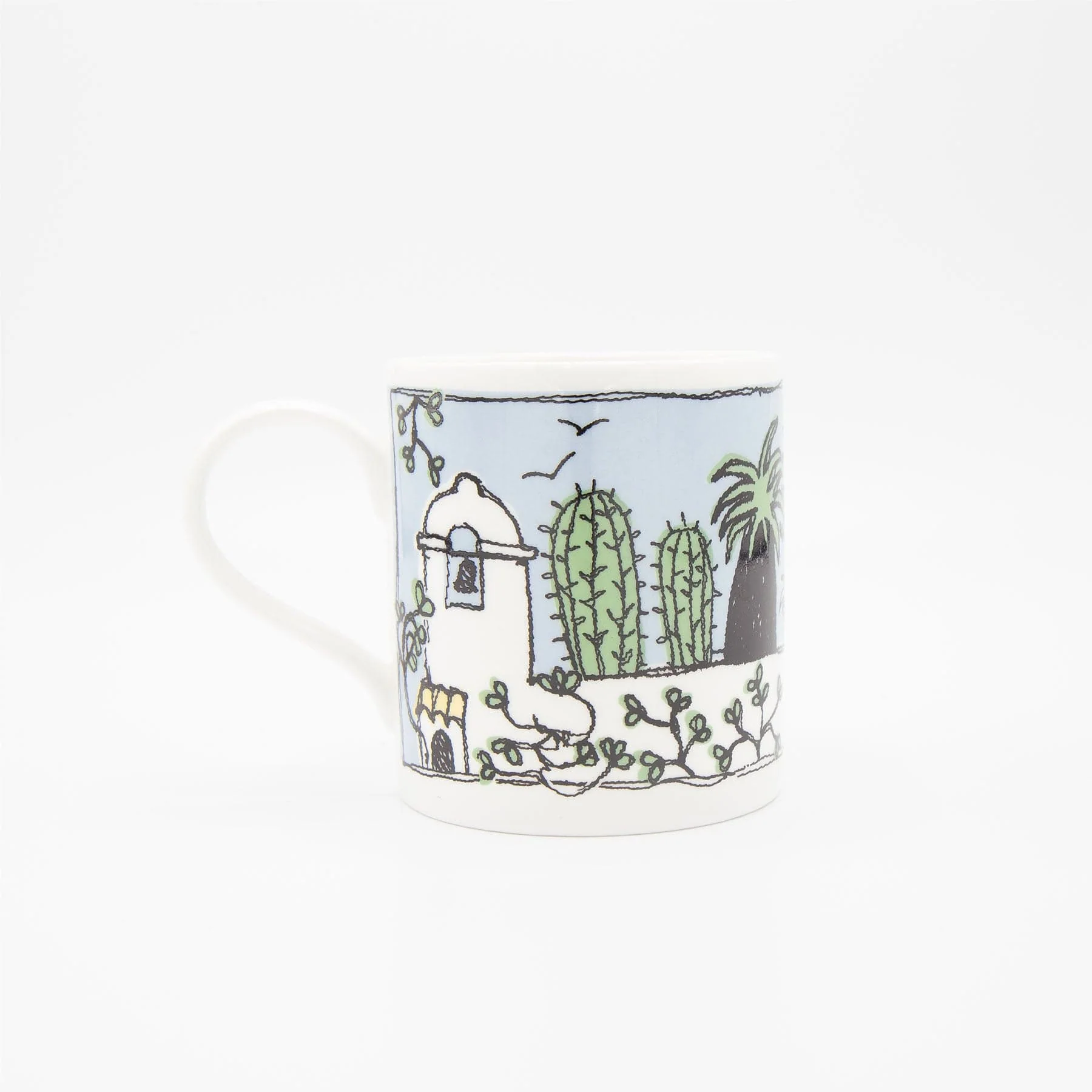 Mediterranean printed mug - Image 5