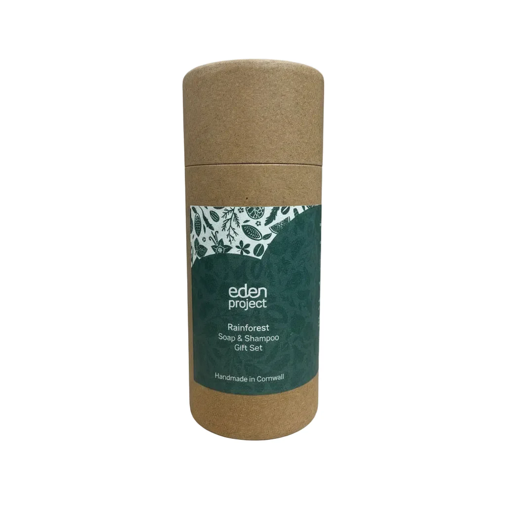Rainforest soap & shampoo gift set