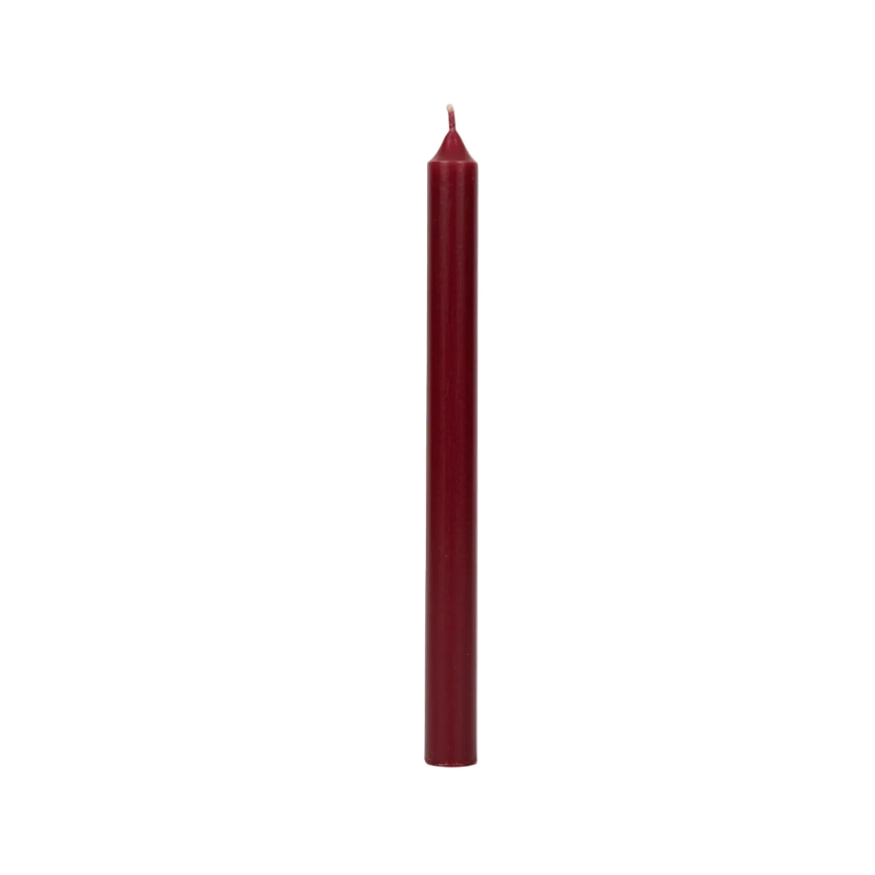 Red dinner candle 7/8" x 10"