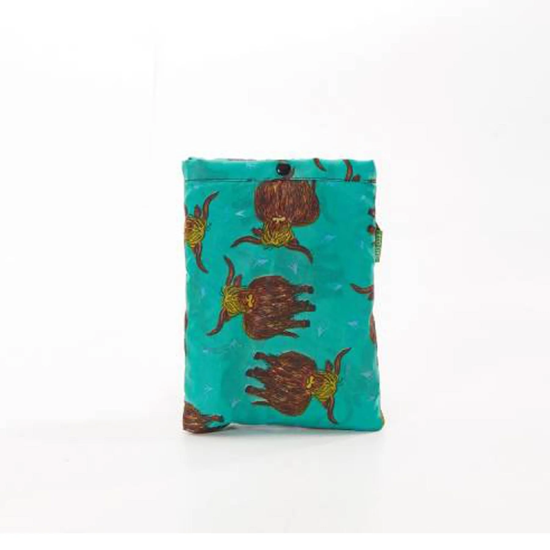 Waterproof foldable adult poncho highland cow - Image 3