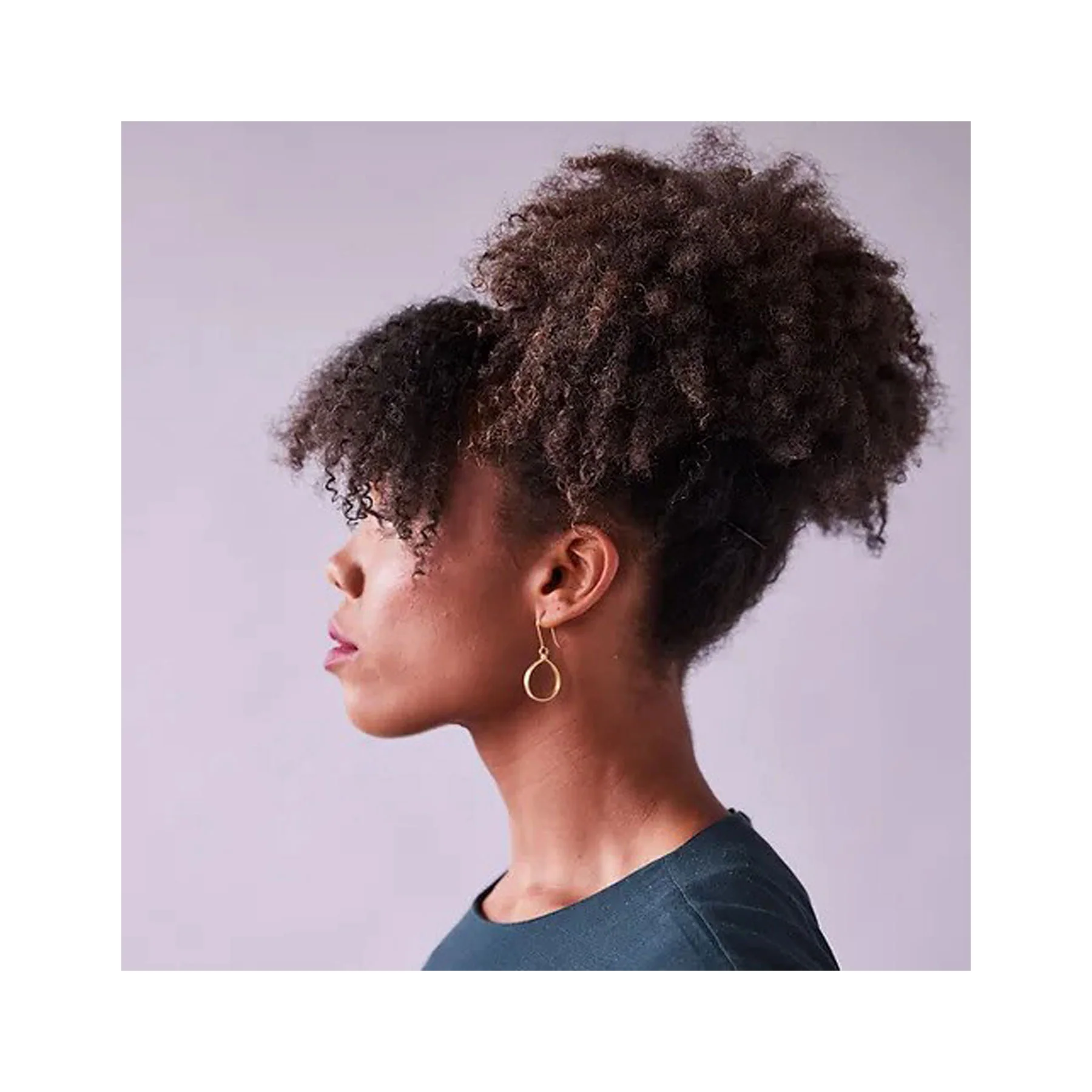 Ruthi round small earrings - Image 2