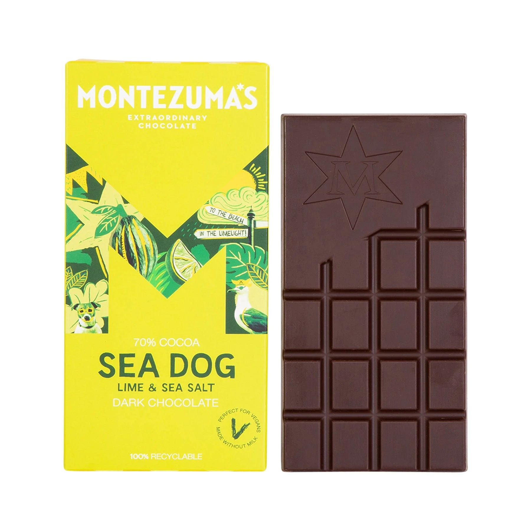 Sea dog dark chocolate bar 90g - Image 2