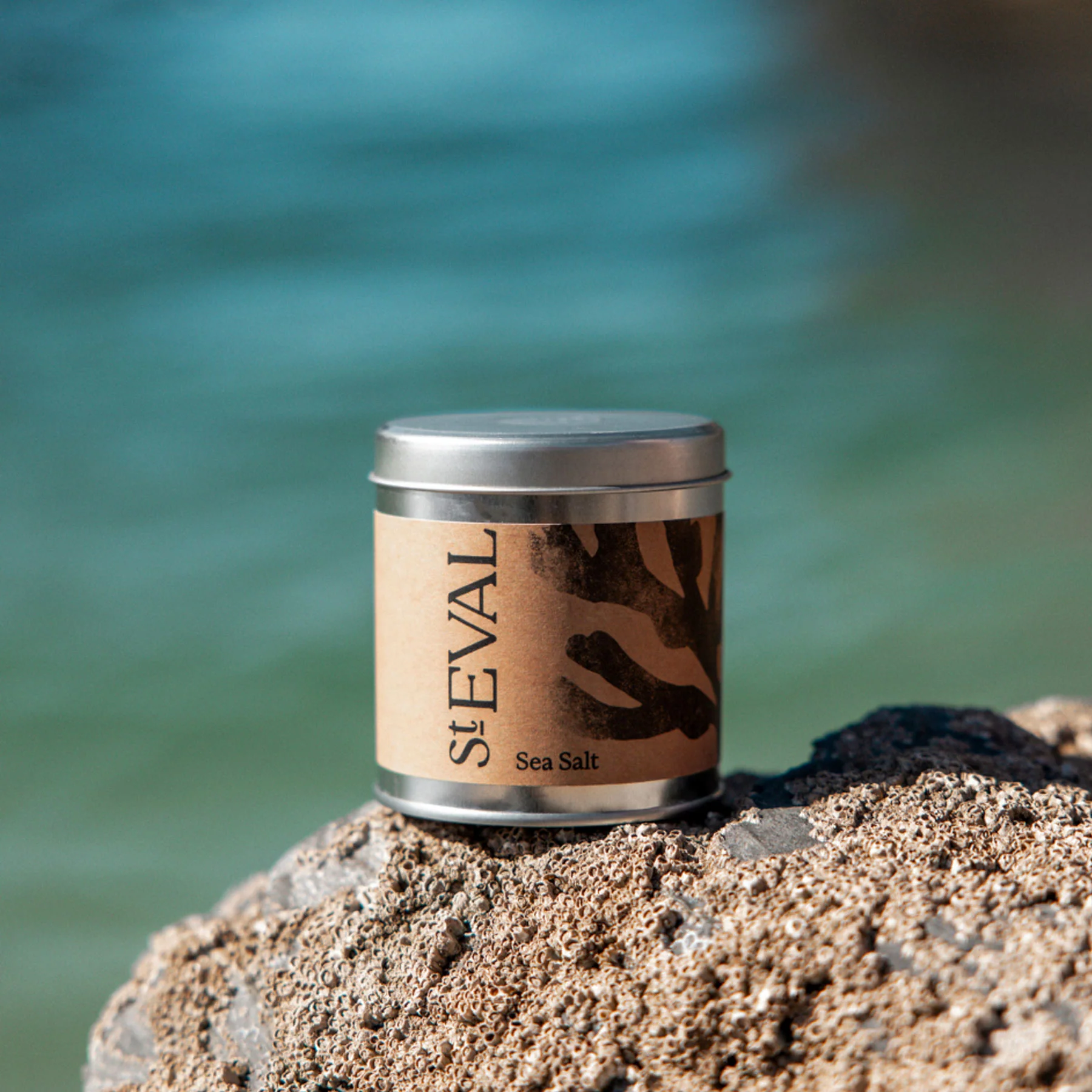 Sea salt scented tin candle - Image 3