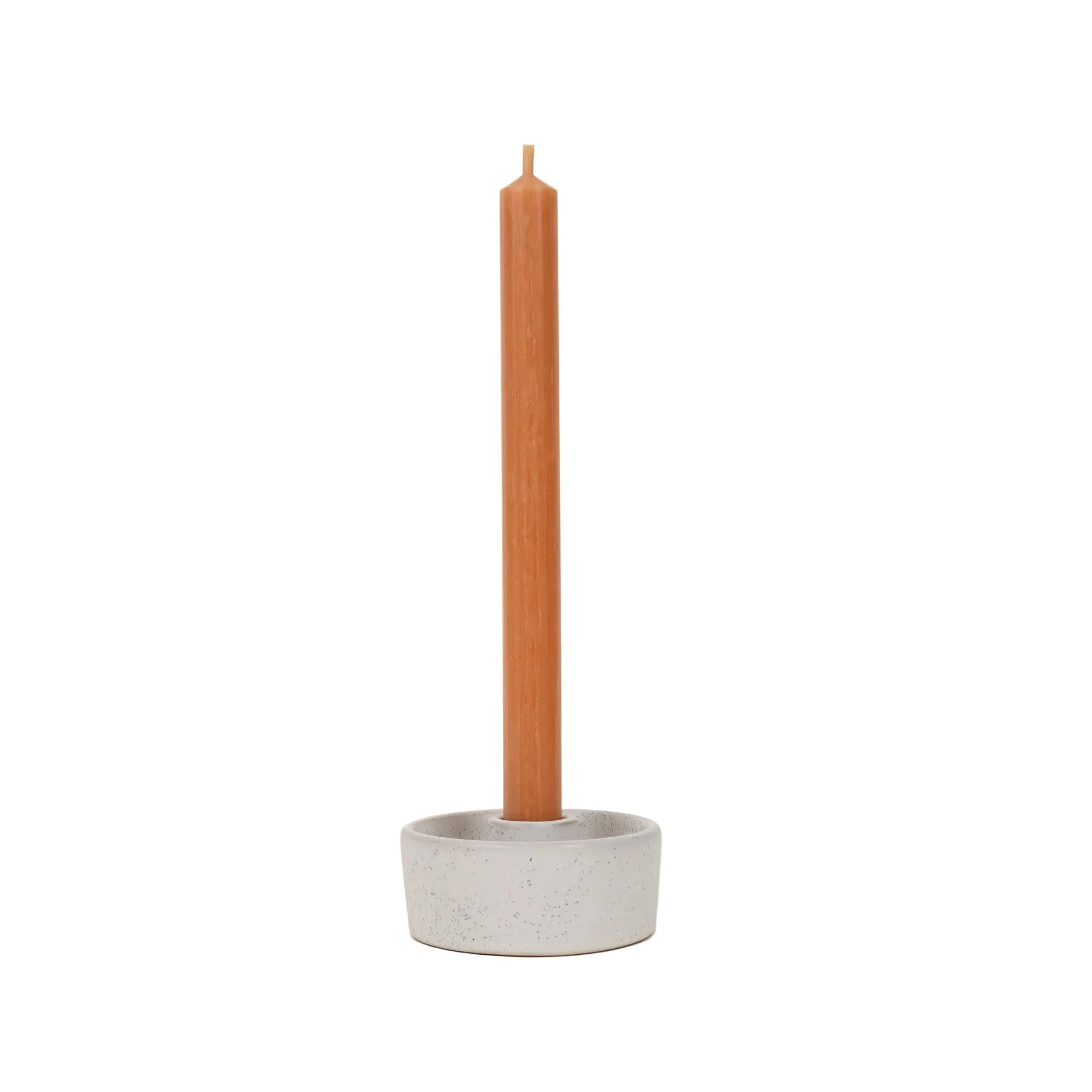 Terracotta dinner candle 7/8" x 10" - Image 2