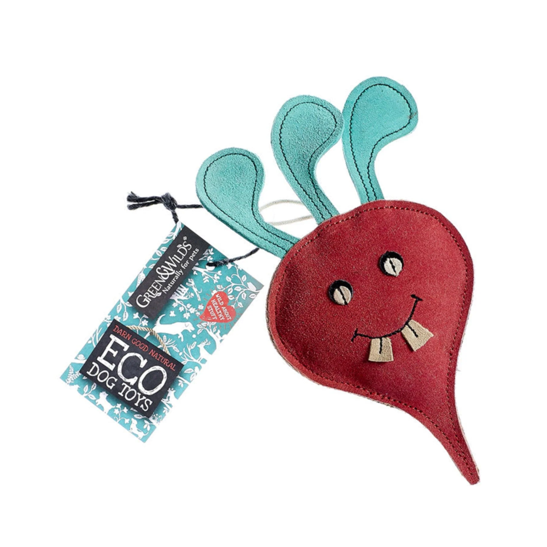 Terry the turnip eco pet toy