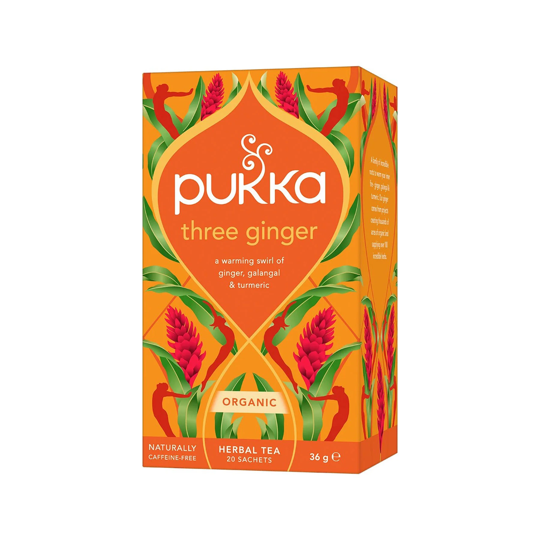 Three ginger 20 tea bags
