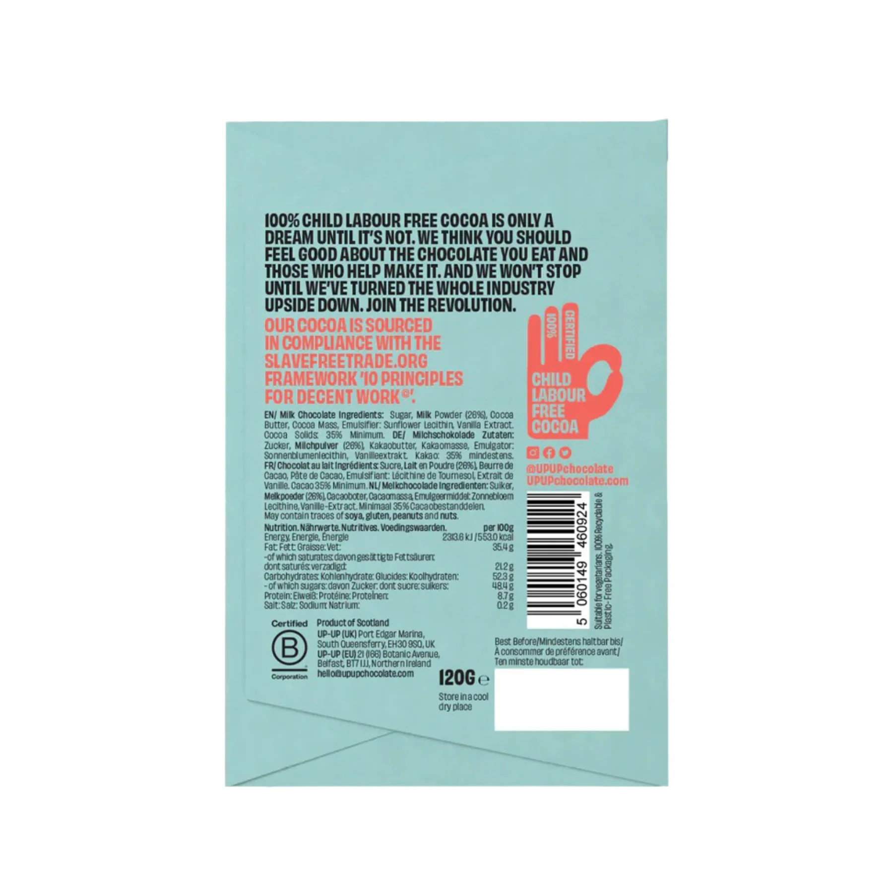 Milk chocolate 120g - Image 2