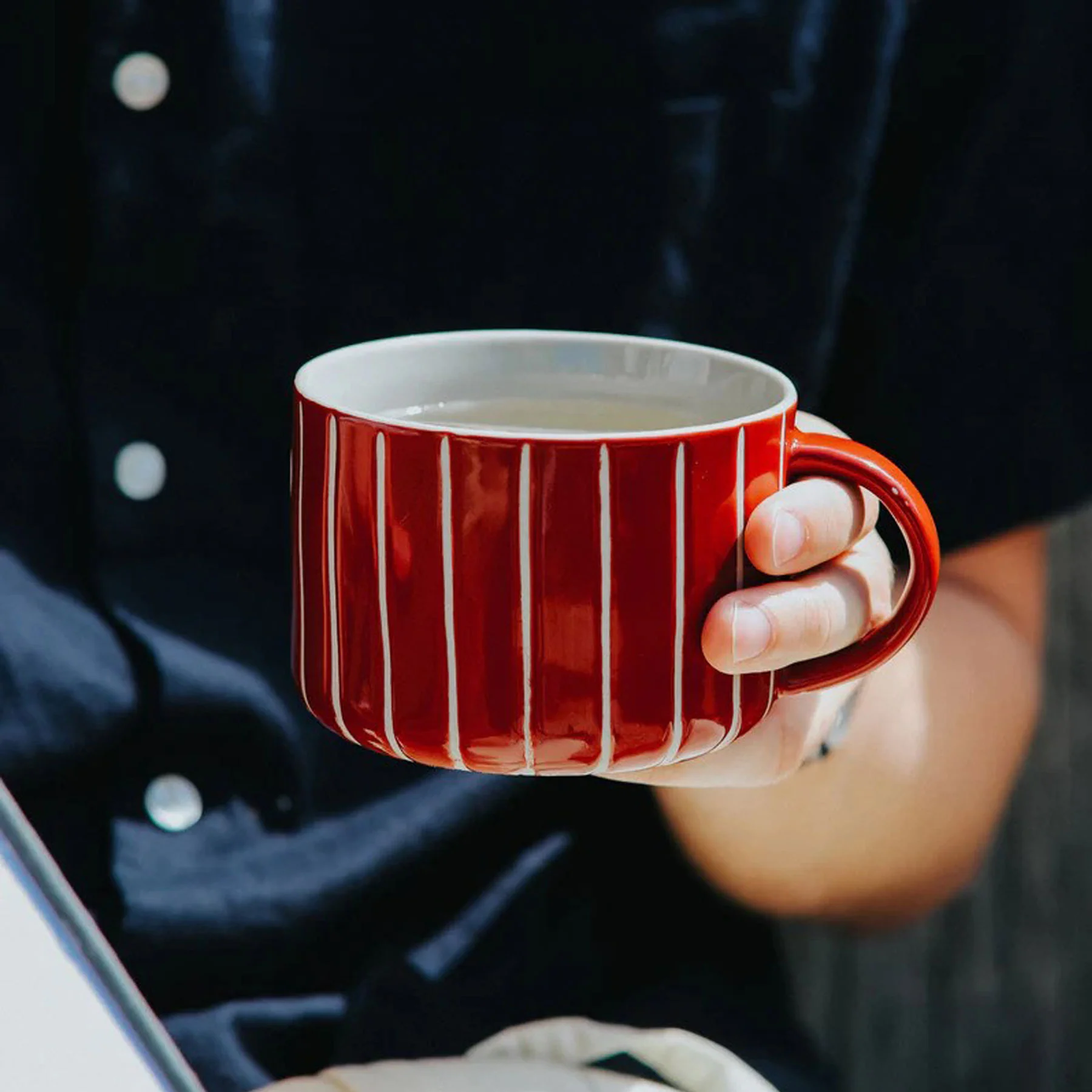 Vervain mug earth red large - Image 4
