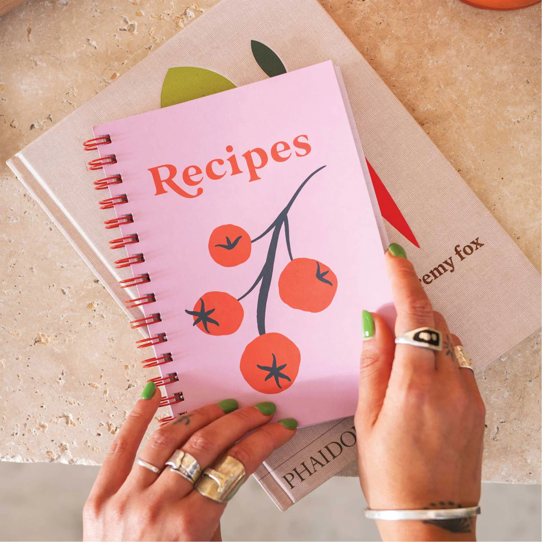 Vine tomato A5 recipe book journal - Image 2