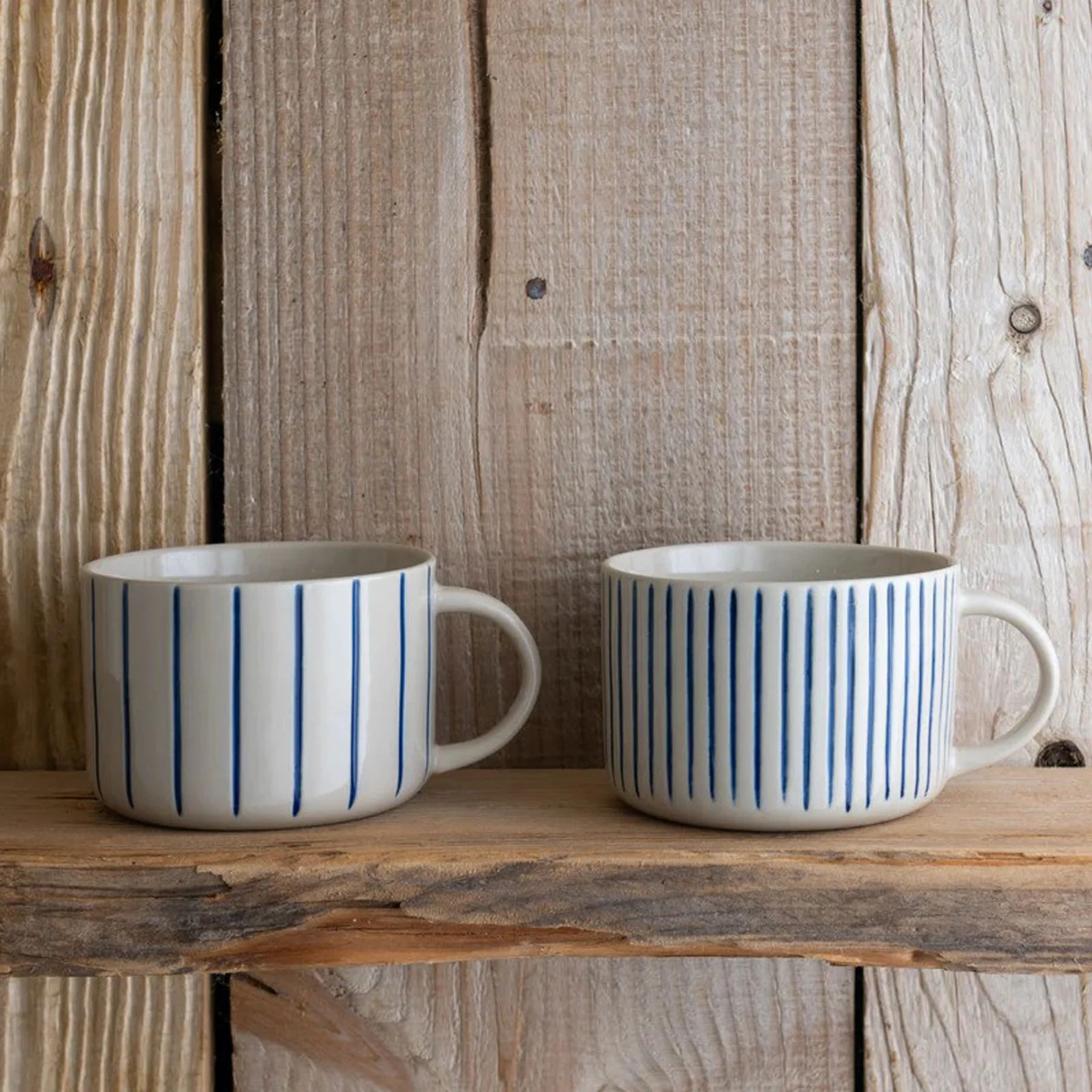 Yarrow mug brushed indigo blue large - Image 2