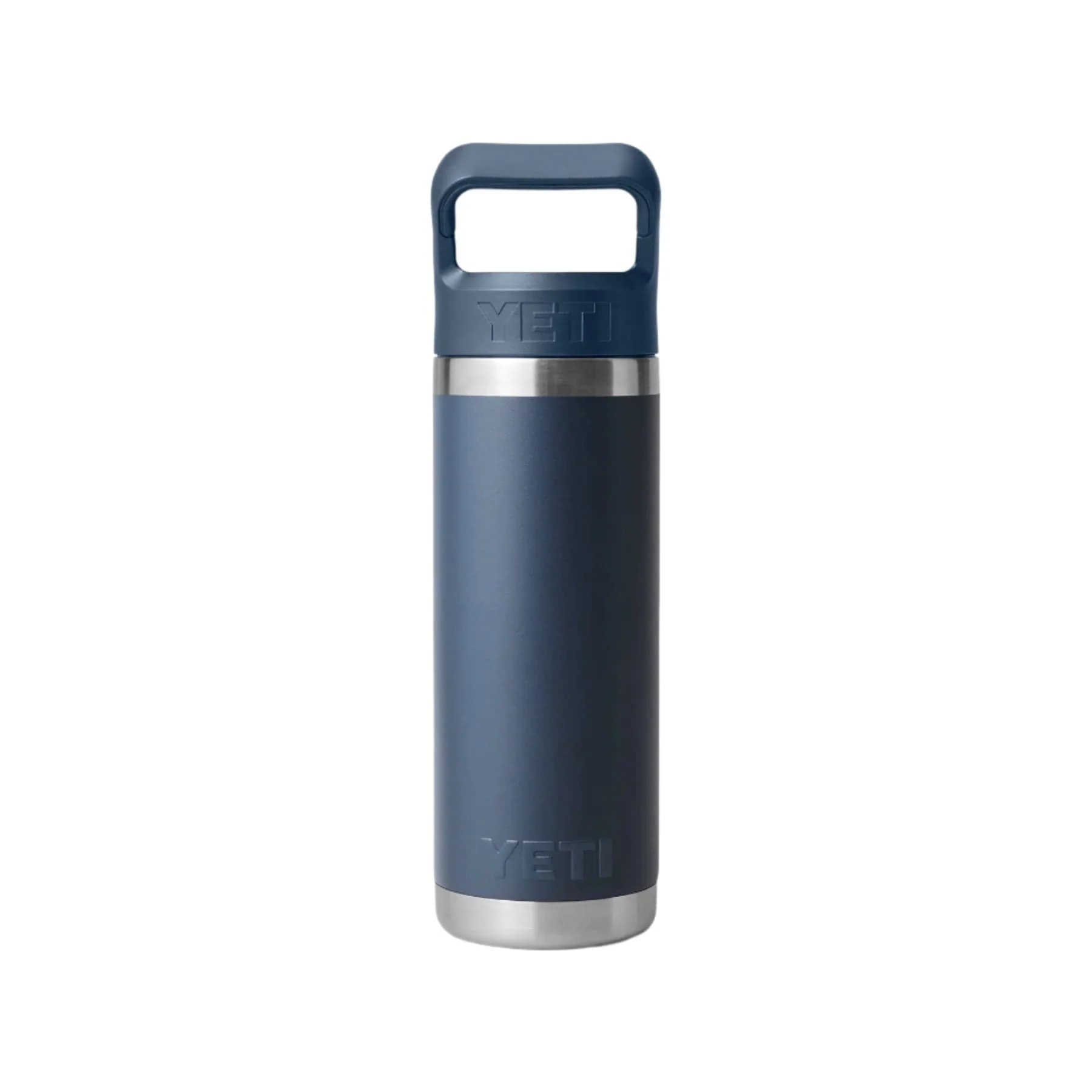 Rambler® 18oz (532ml) straw cap bottle navy - Image 3