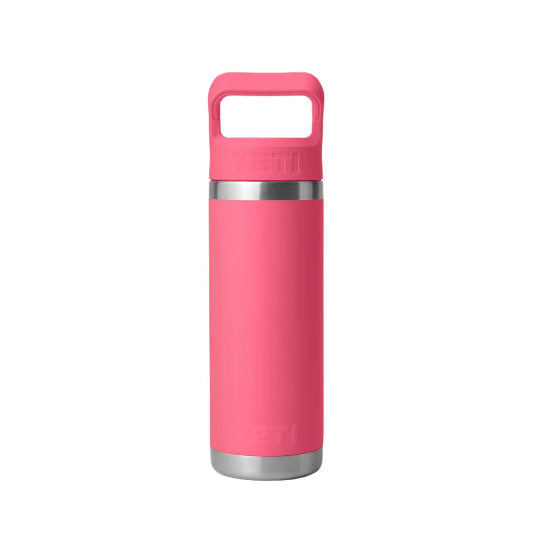 Rambler® 18oz (532ml) straw cap bottle tropical pink - Image 2