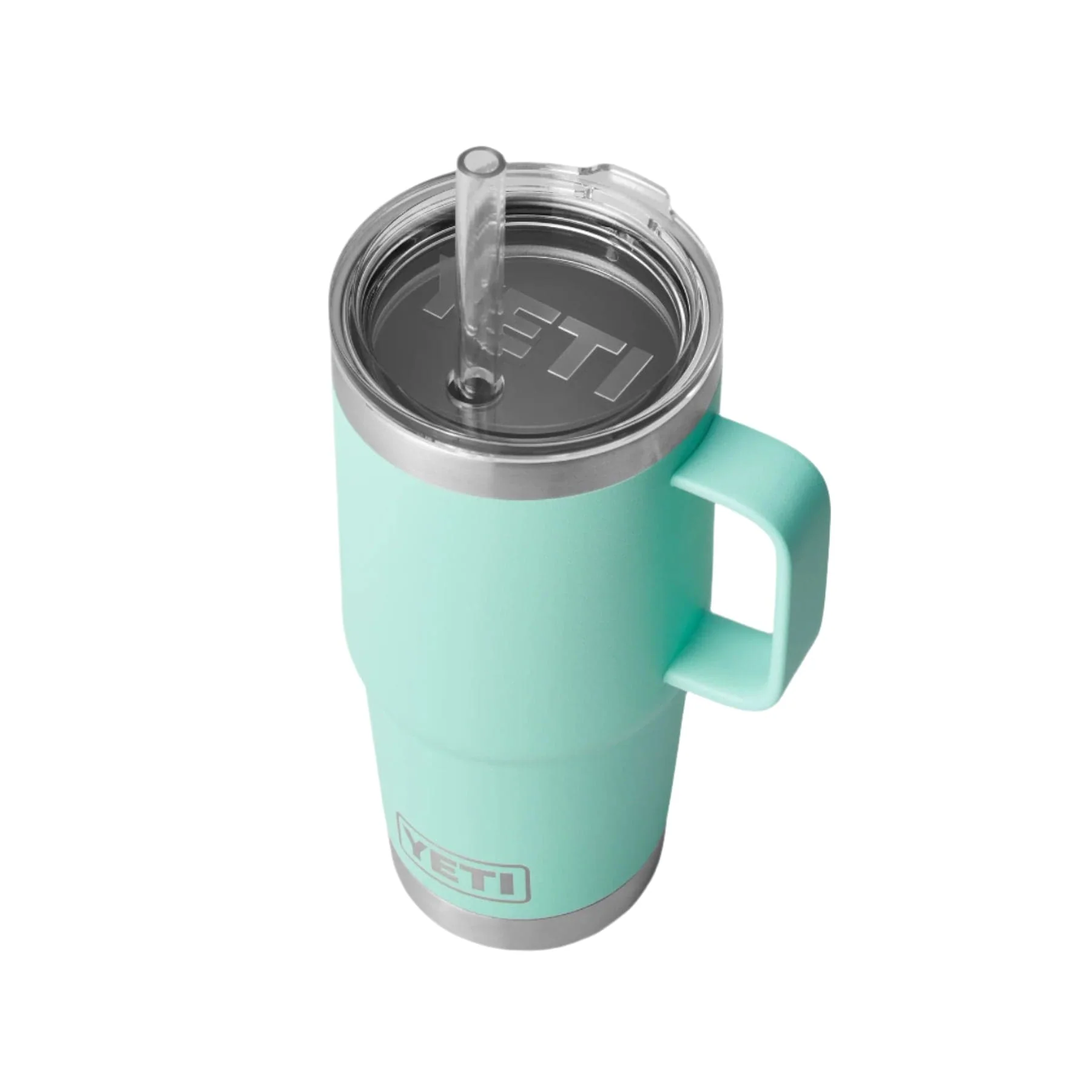Rambler® 25oz (739ml) straw mug seafoam - Image 3