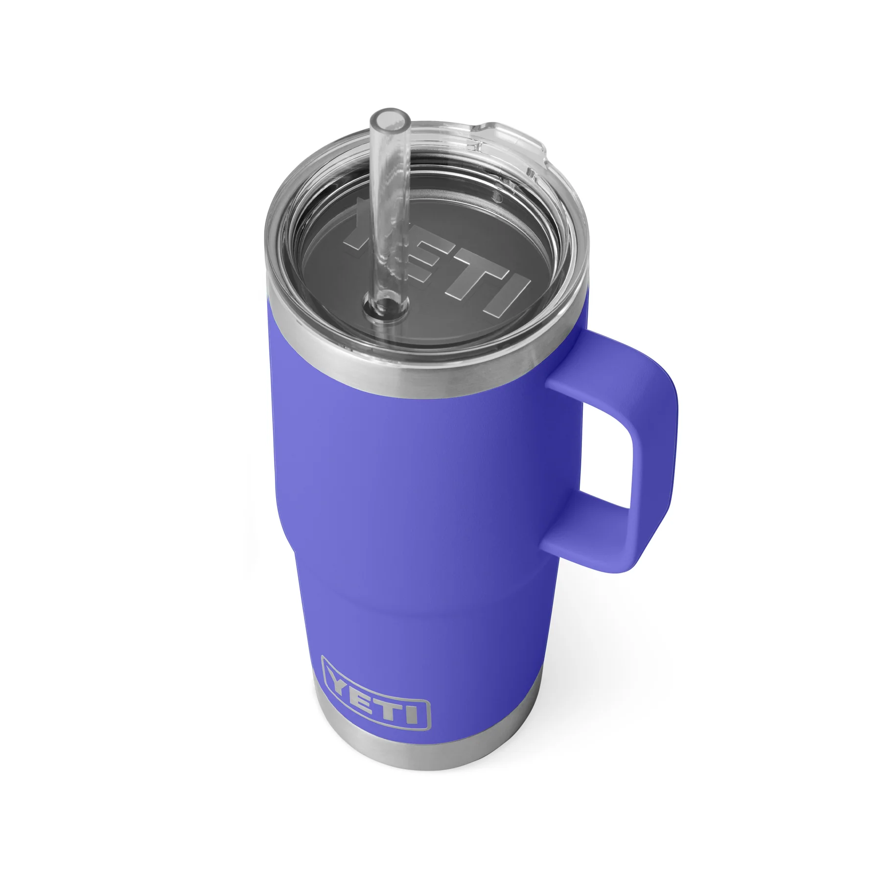 Rambler® 25oz (739ml) straw mug ultra marine violet - Image 3