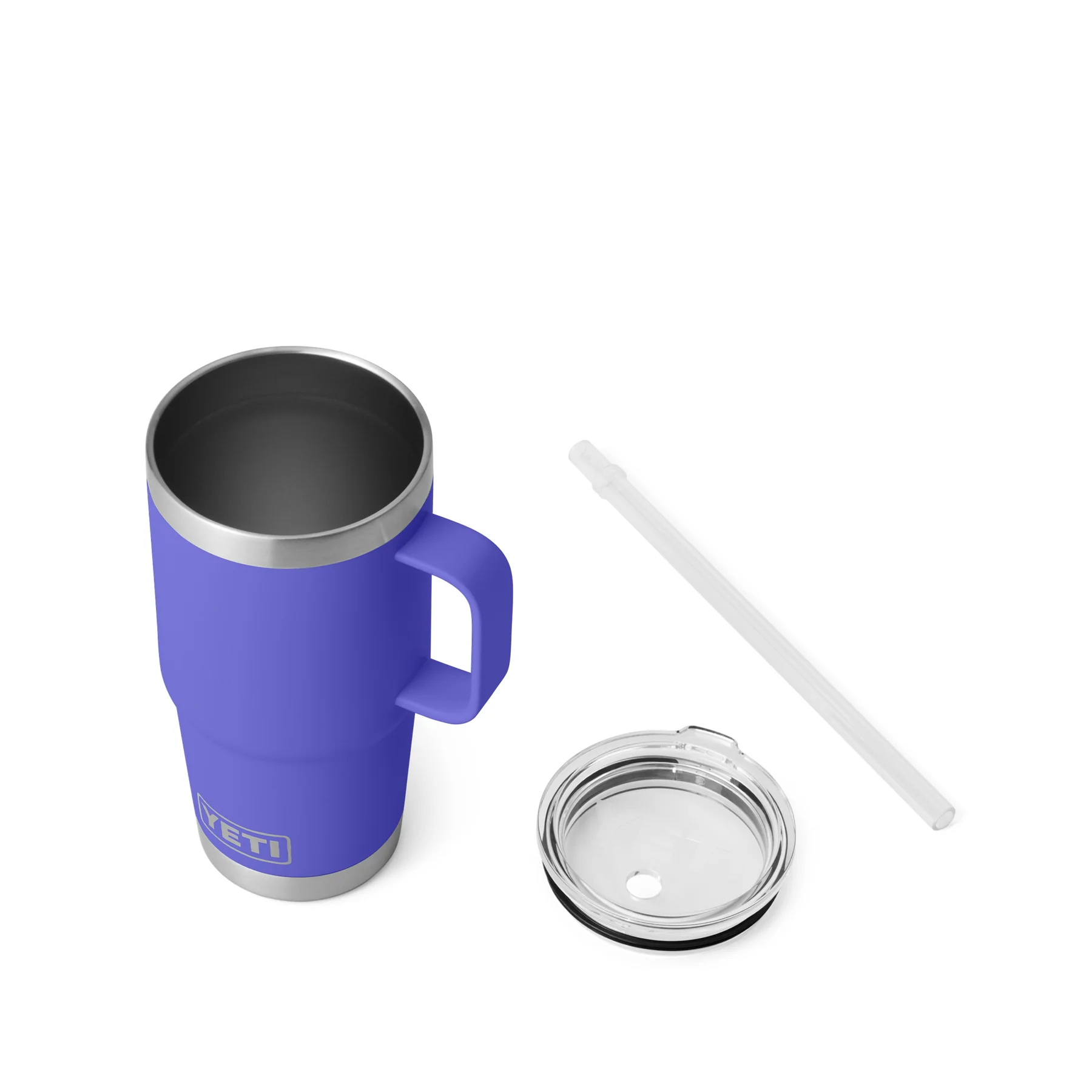 Rambler® 25oz (739ml) straw mug ultra marine violet - Image 4