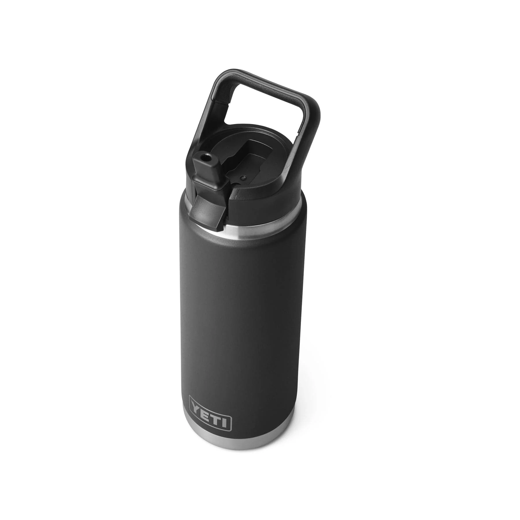 Rambler® 26oz (769ml) straw cap bottle black - Image 4